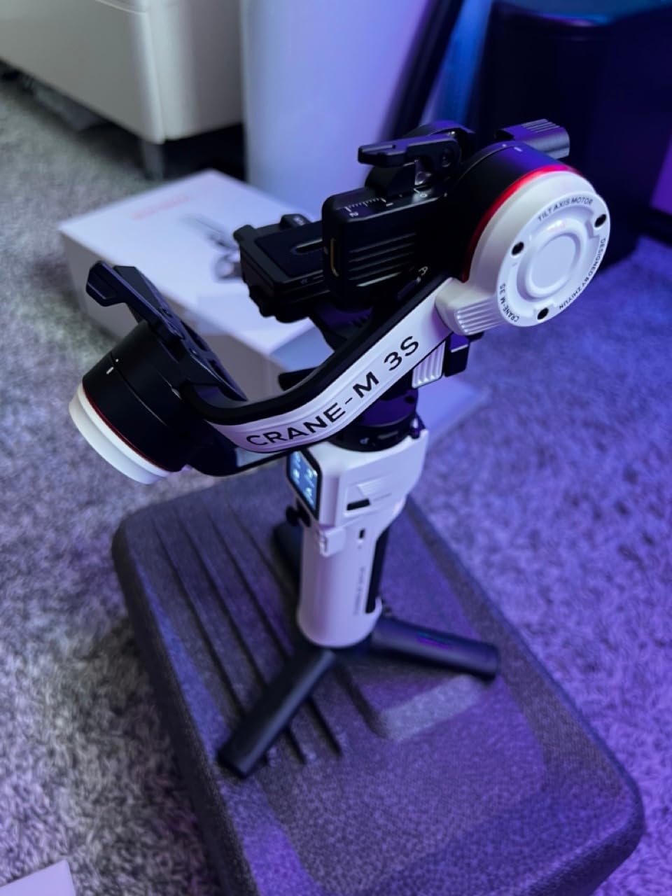 Zhiyun Crane M3S Handheld Gimbal 3-Axis Stabilizer All in One Design for Mirrorless Cameras Like Sony, Canon, Smartphone Like iPhone, Samsung, Action Cameras Like Gopro customer photo 2