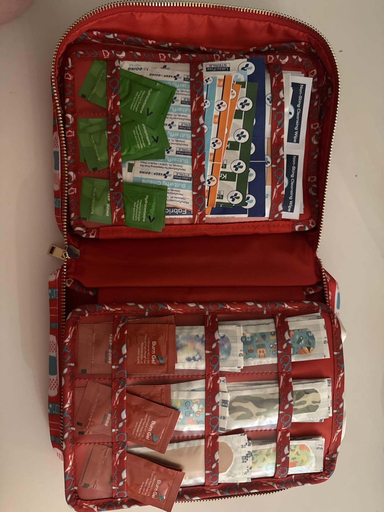 KeepGoing Large Home First Aid Kit for Kids - 270 Pc. for Car, Home, Dorm, & Boat with Latex-Free Bandages - 10 x 7 x 3.5 in. Travel First Aid Kit (The Classic) customer photo 1