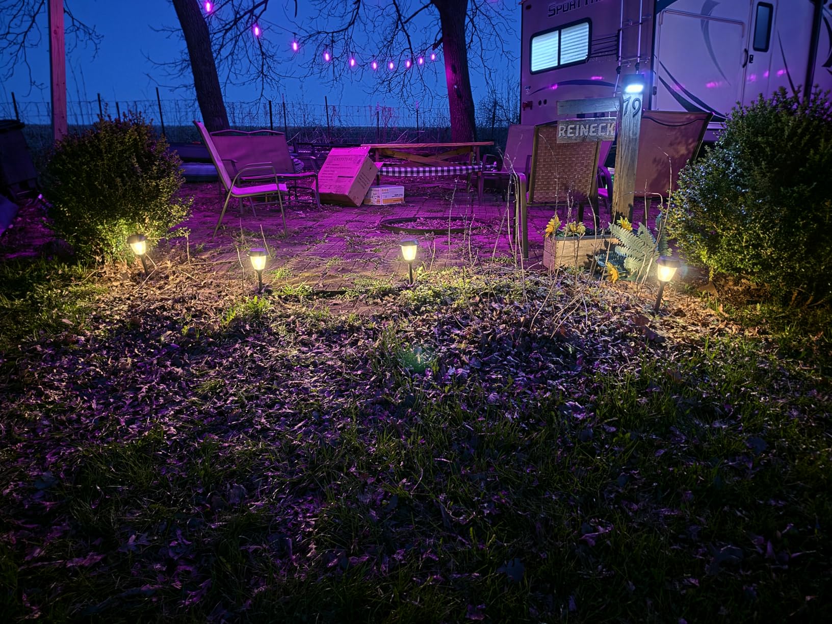 XMCOSY+ Solar Pathway Lights Outdoor, Glass & Stainless Steel Garden Lights with 2 Lighting Modes (10/25 LM), IP65 Waterproof, Warm White for Yard, Walkway, Driveway, Patio & Path (6 Pack) customer photo 2