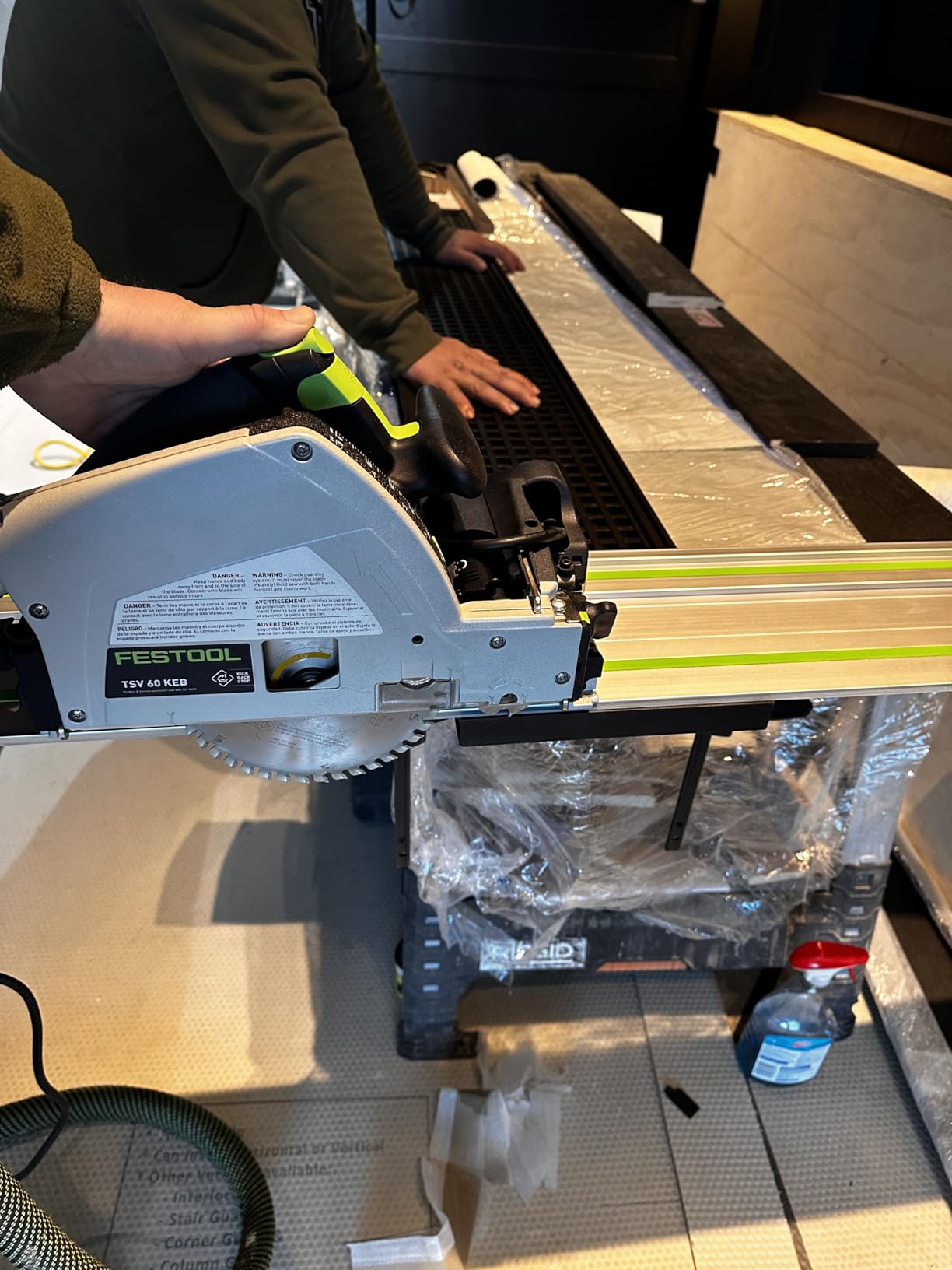 576735 Plunge-Cut Saw with Scoring Function TSV 60 KEB-F-Plus customer photo 2