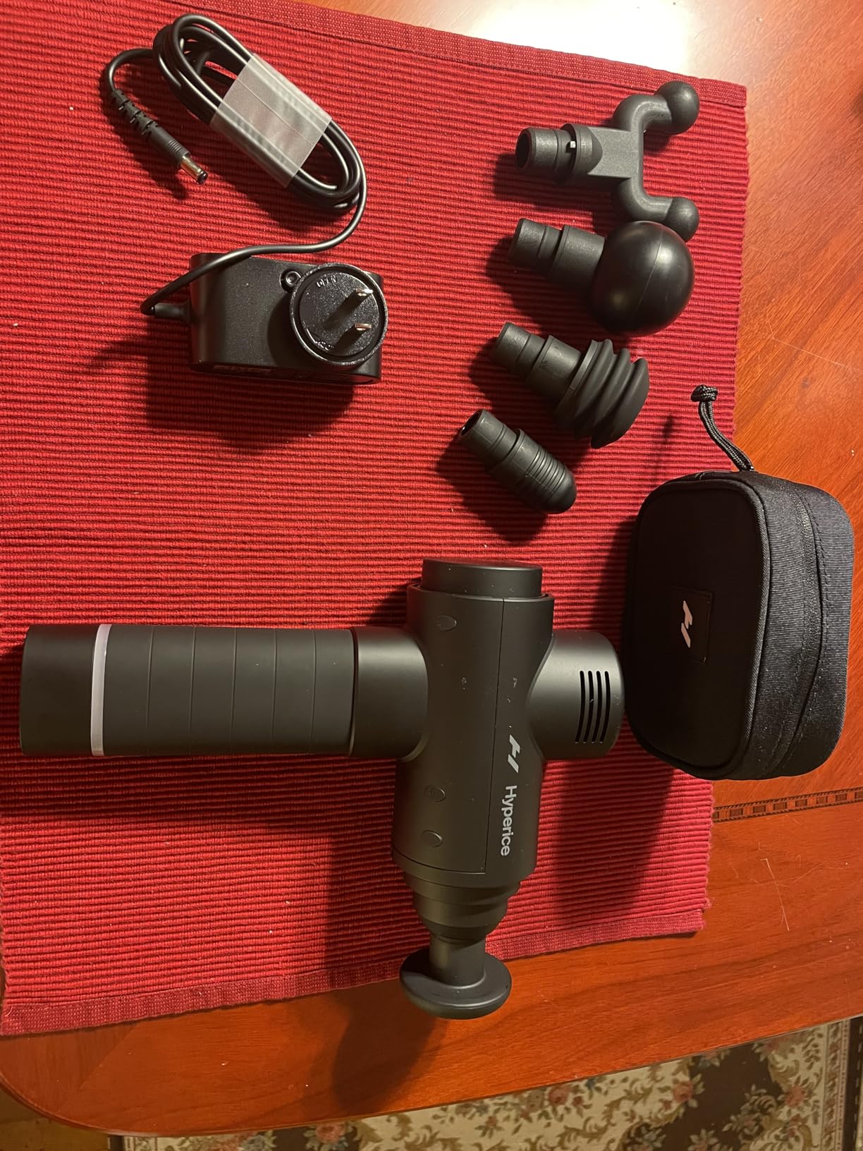 Hyperice Hypervolt 2 Black - Featuring Quiet Glide Technology - Handheld Percussion Massage Gun | 3 Speeds, 5 Interchangeable Heads | Helps Relieve Sore Muscles and Stiffness customer photo 2