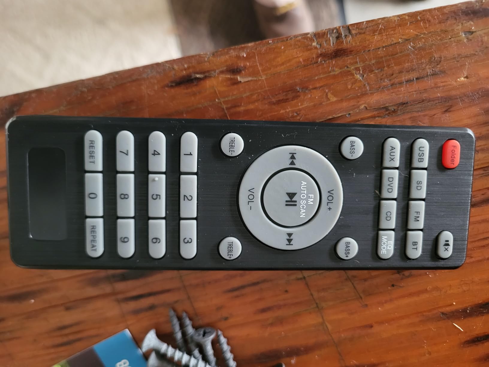 Pyle Home Stereo Receiver with Bluetooth - 4 Channel Amplifier, 800 Watt Max, USB-A Input w MP3 Player, Easy Karaoke Setup with Mic Vol, Reverb and Delay, RCA in/Out, SD Card, FM Radio - PDA77BU customer photo 1