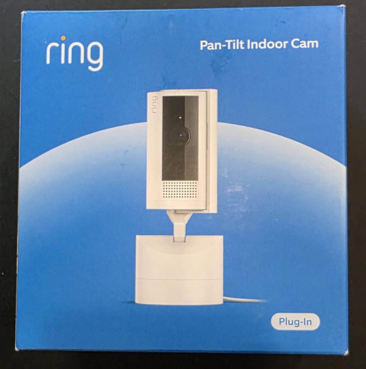 Ring Pan-Tilt Indoor Cam (newest model) — See all around your home or business with 360° pan coverage, HD video, plus Two-Way Talk (2024 release), White customer photo 1