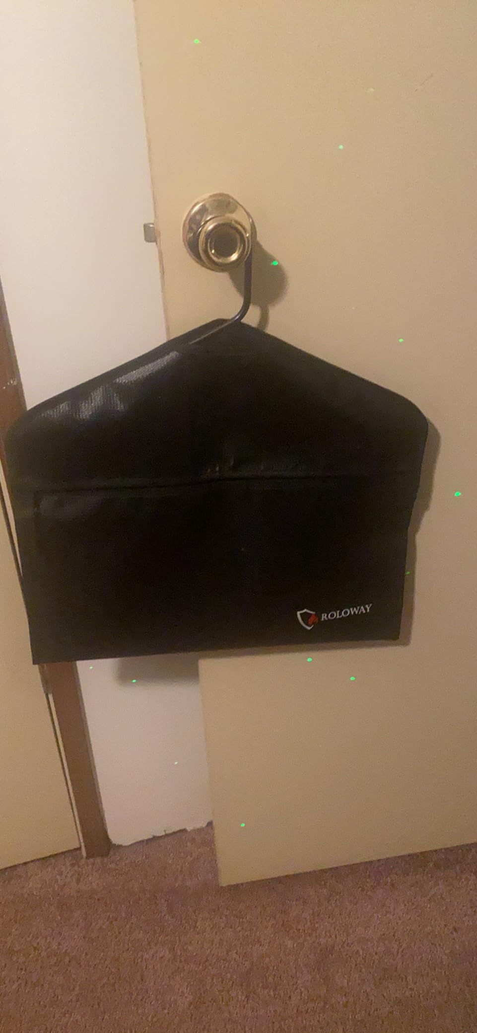 ROLOWAY Hanger Diversion Fireproof Safe, Hidden Compartment for Home & Travel, Secret Safe for Cash Hiding Under Clothes customer photo 1