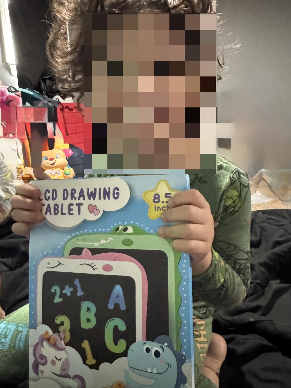 Teriph LCD Writing Tablet for Kids, Colorful Toddlers Toys Drawing Board, Educational Doodle Pad customer photo 1