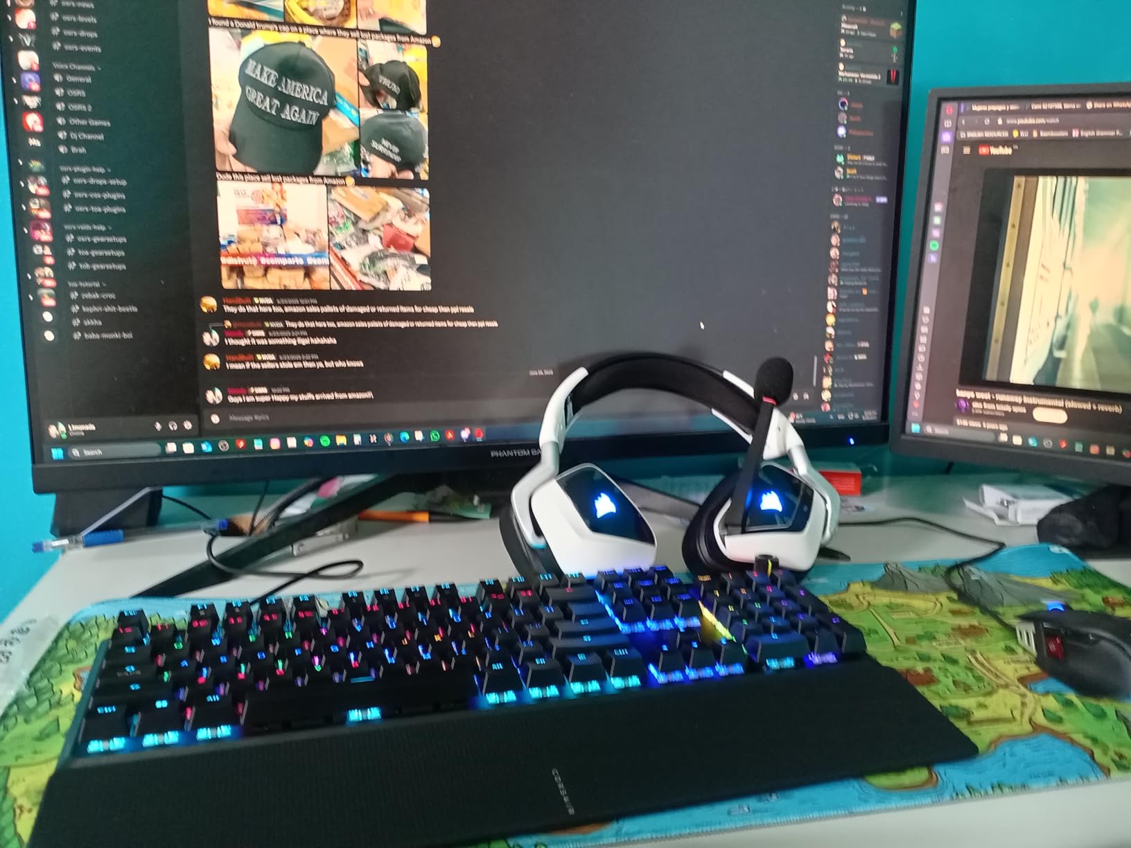 K70 CORE RGB Mechanical Wired Gaming Keyboard with Palmrest – Pre-Lubed MLX Red Linear Switches, SOCD, ABS Double-Shot Keycaps, Sound Dampening, Media Control Dial, QWERTY NA – Black customer photo 1