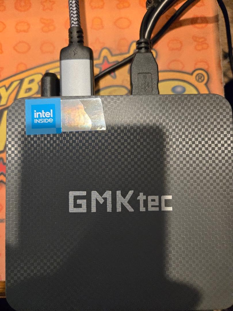 GMKtec G11 Mini PC, AMD Ryzen Embedded R2514 (Beats 4300U/N150), 16GB DDR4 RAM 512GB PCIe M.2 SSD, Dual NIC 2.5GbE, USB-C, HDMI, Triple Display customer photo 2