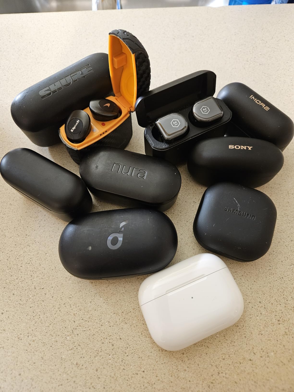 AirPods Pro (2nd Generation) Wireless Ear Buds with USB-C Charging, Up to 2X More Active Noise Cancelling Bluetooth Headphones, Transparency Mode, Adaptive Audio, Personalized Spatial Audio customer photo 2