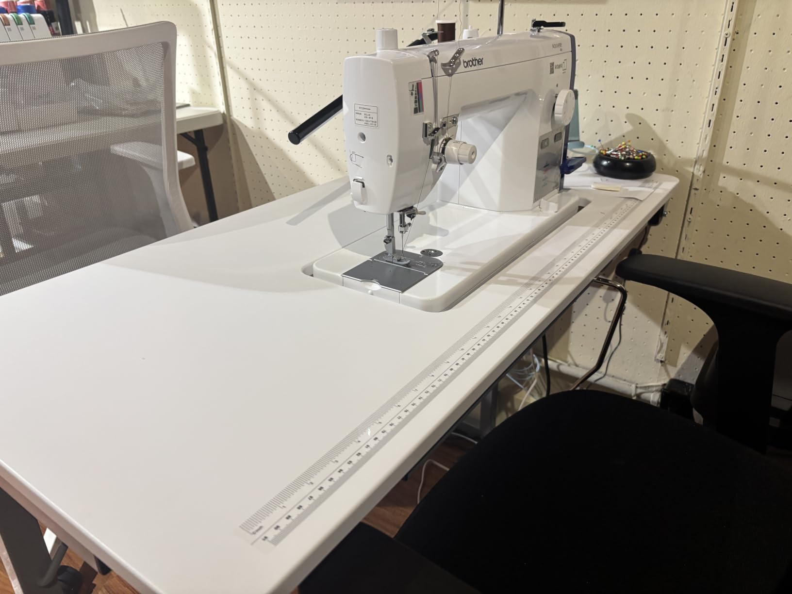 Sew Ready Portable Sewing Table, Computer or Office Desk with Foldable and Rollaway Design, 40.5