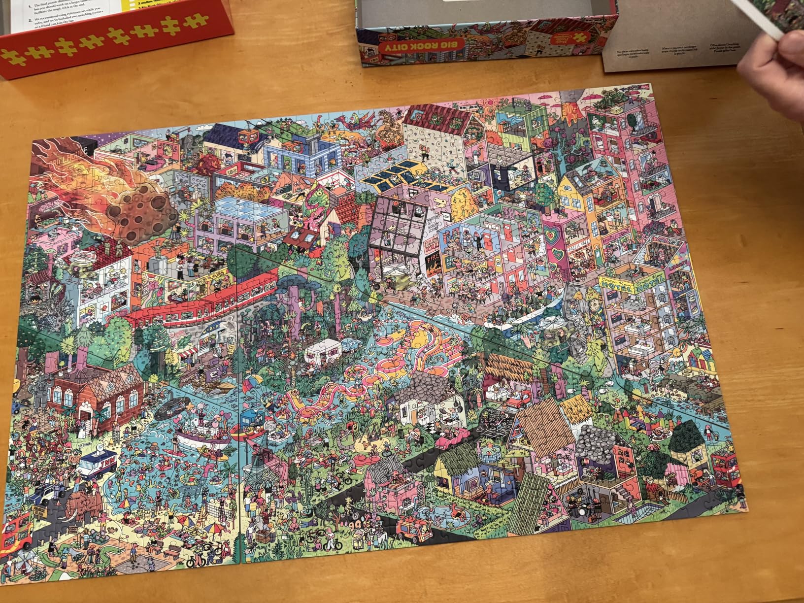 Big Rock City - 1000-Piece Jigsaw Puzzle from The Magic Puzzle Company - Series Four customer photo 1