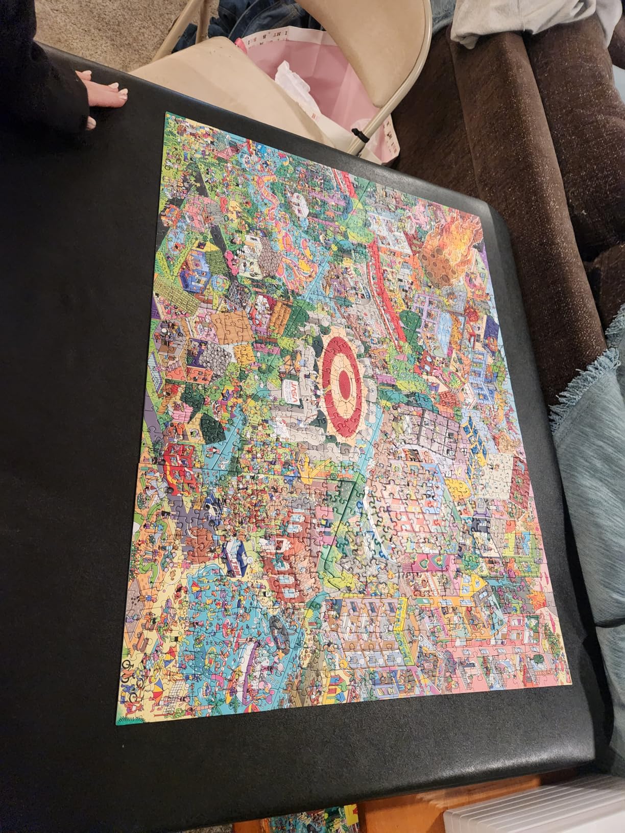 Big Rock City - 1000-Piece Jigsaw Puzzle from The Magic Puzzle Company - Series Four customer photo 2