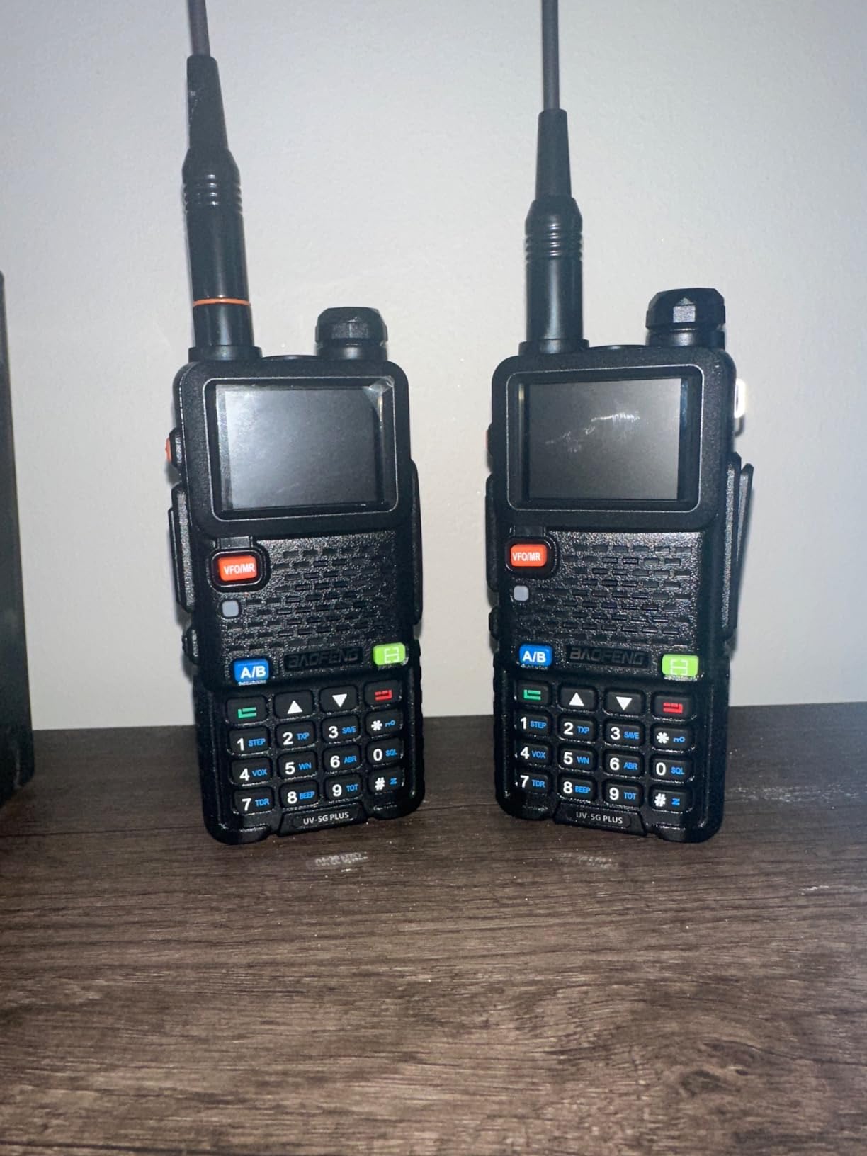 BAOFENG UV-5G Plus GMRS Handheld Radio, 999 CHs Chirp Compatible, 2 Pack, Long Range Repeater Capable, USB-C 2500mAh Rechargeable, for Camping Off-Road Trips, 15.5 in Antenna, Programming Cable customer photo 2
