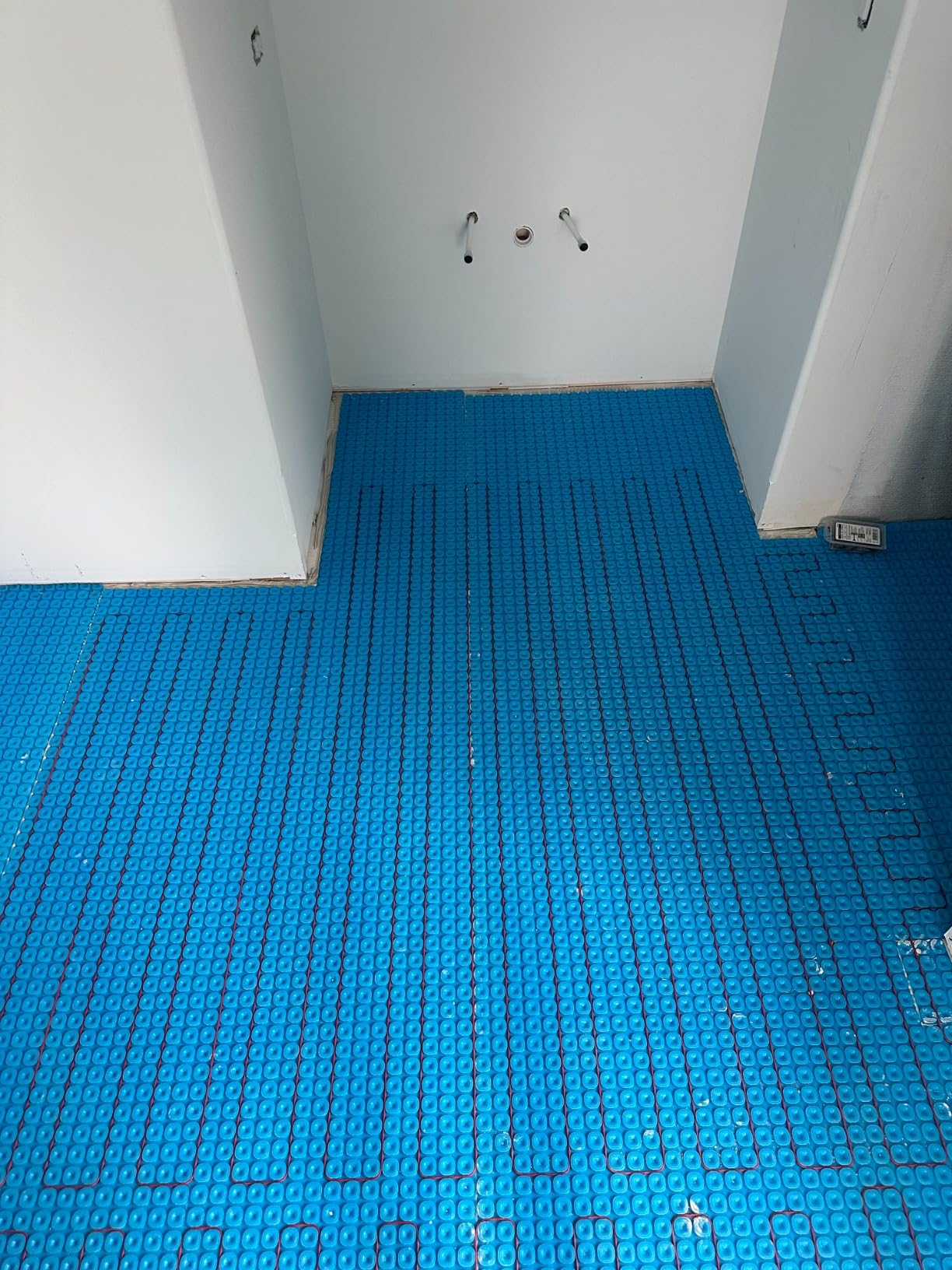 80 Sqft 120V Electric Radiant Floor Heating System - Includes Heating Cable, Membrane, Programmable Thermostat, Installation Monitor and Under, 25 Yr Warranty, USA Made customer photo 1