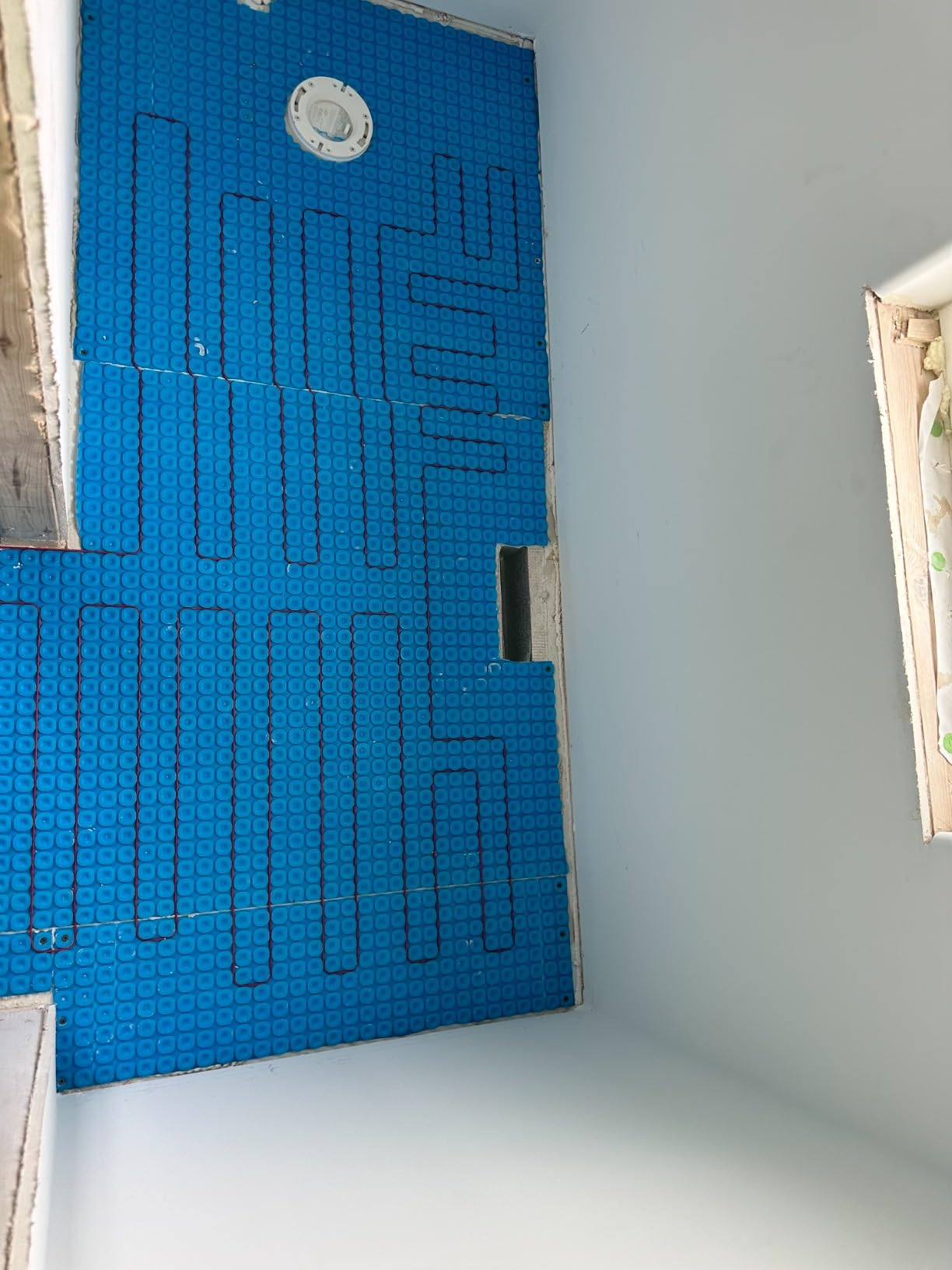 80 Sqft 120V Electric Radiant Floor Heating System - Includes Heating Cable, Membrane, Programmable Thermostat, Installation Monitor and Under, 25 Yr Warranty, USA Made customer photo 2