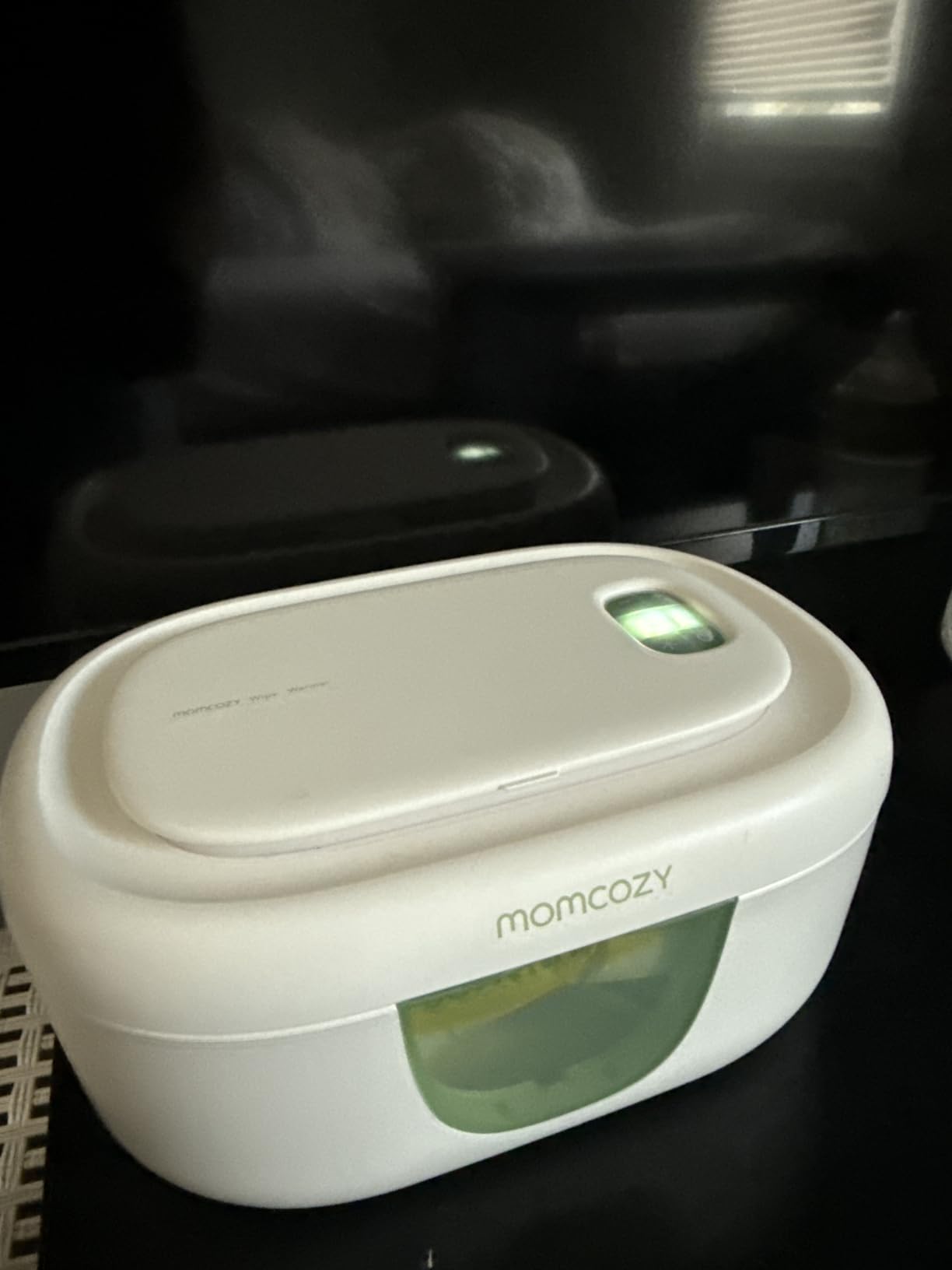 Momcozy Baby Wipe Warmer, Innovative Spring Design, Large Capacity Wipes Dispenser, Fast and Even Heating, 4 Modes of Temperature Heating Control, Diaper Wipe Warmer with Night Light customer photo 2