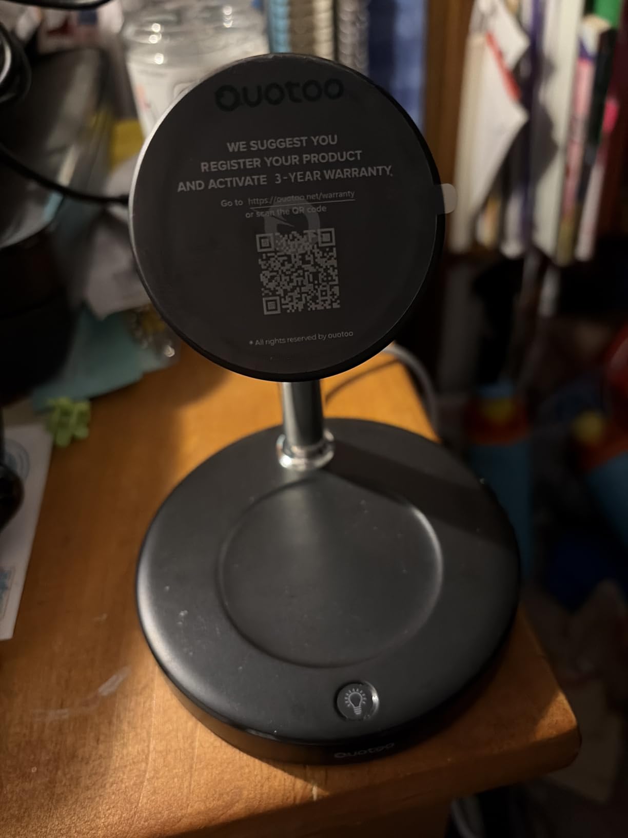Wireless Charger 3 in 1 for iPhone, Magnetic Charging Station for Apple Family with Adjustable Blue Ambient Light, 15W Fast MagSafe Charger Stand customer photo 2