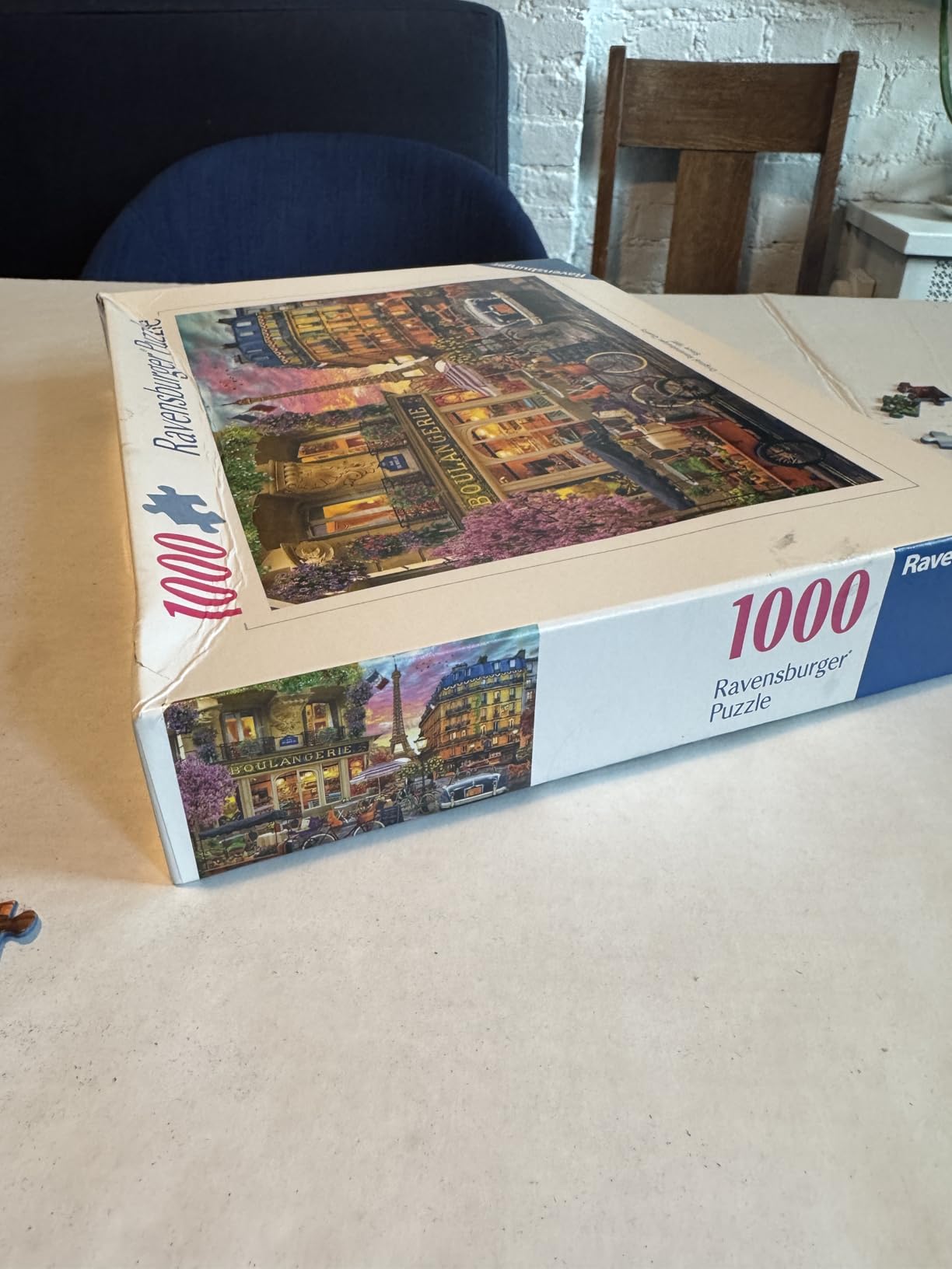 Ravensburger Paris at Dawn - 1000 Piece Jigsaw Puzzle - Quaint Imagery of Paris from Yesteryear - Beautiful, Vibrant Colors - Frameable - Premium Quality - Puzzles for Adults customer photo 1