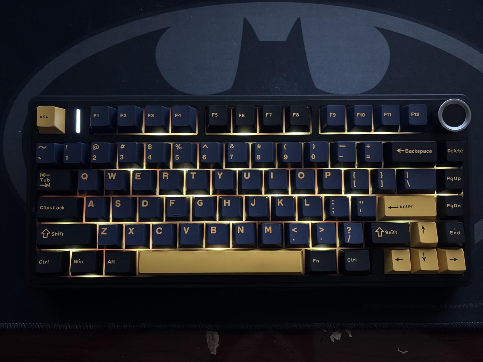 AULA F75 75% Wireless Mechanical Keyboard, Hot Swappable Creamy Keyboard, Pre-lubed Reaper Switches RGB Backlit Gaming Keyboards, 2.4GHz/Type-C/BT5.0 customer photo 2