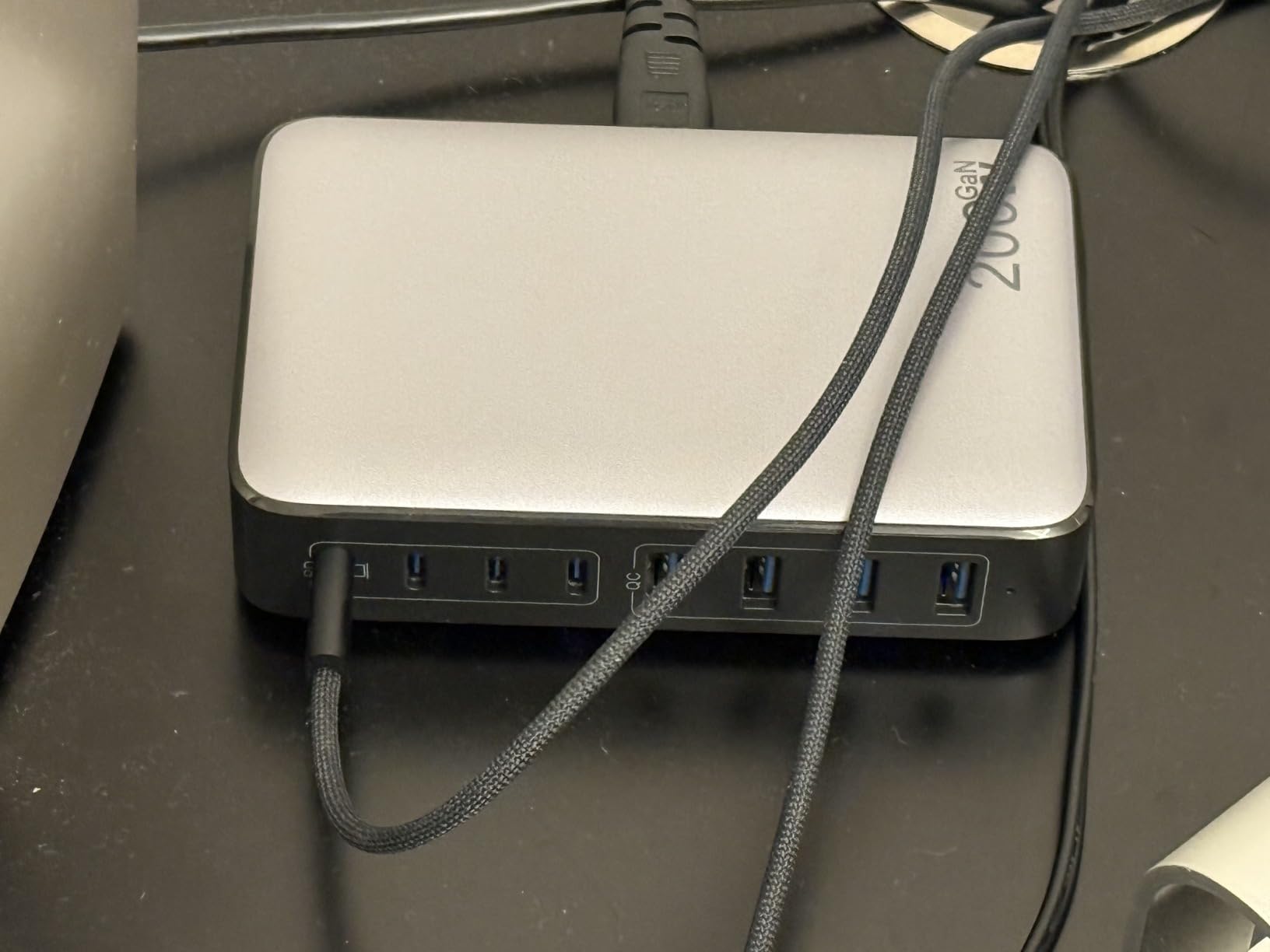 USB C Charger 200W USB C Charger Block, Upgraded GaN III 8-Port Fast Charging Station Hub, PD 65W Laptop Charging Adapter Compatible with MacBook Pro/Air, DELL, Steam Deck, iPhone 16/15/14, Galaxy S23/22 customer photo 2