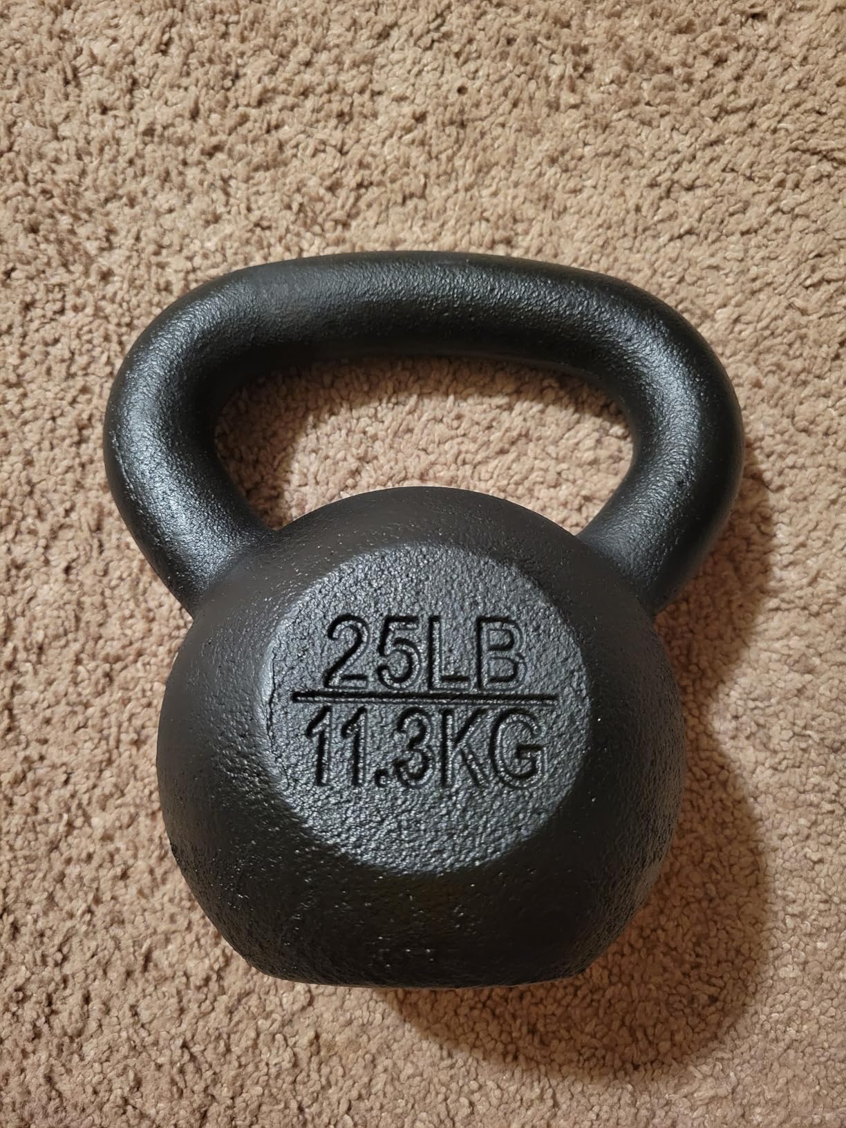 Yes4All Cast Iron Kettlebell, Strength Training Kettlebells 5-80 Lb (5,10,15,20,25,30,35,40,45,50,60,70,80 Lb) for Full Body Workout, Push up, Strength Training - Single & Kettlebell Set of 2 for Men customer photo 1
