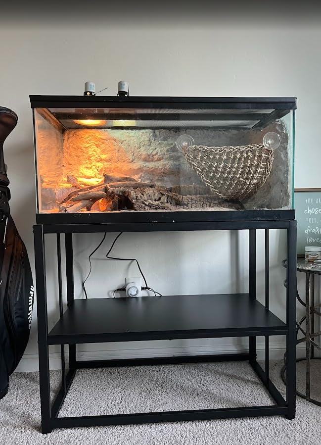Urban Deco 40 Gallon Fish Tank Stand 660LBS Capacity For Aquarium Stand Metal Fish Tank Stand 36.6