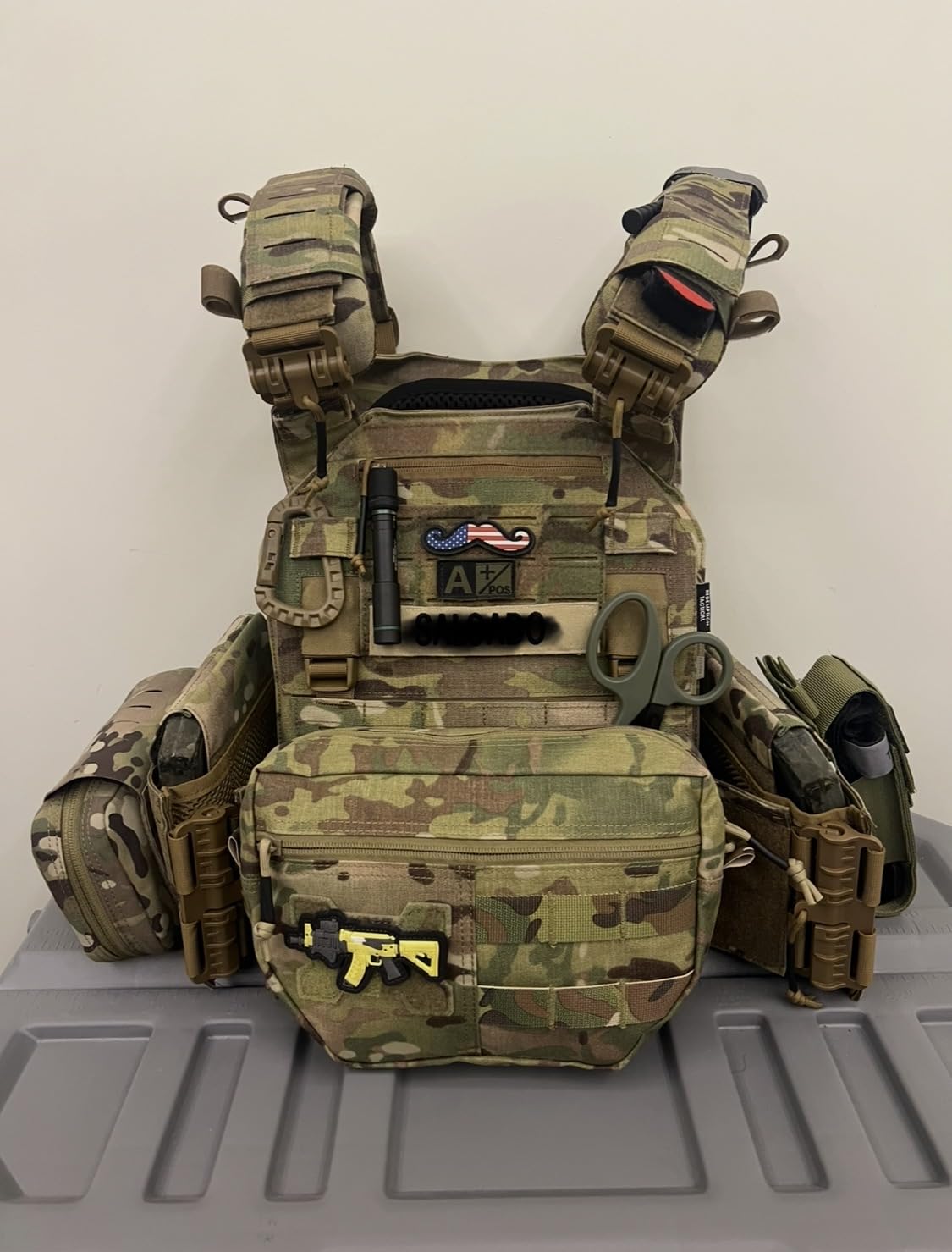 Redemption Tactical Crusader 2.0 Molle Quick Release Buckles Airsoft Vest With Adjustable Size Sides And Triple Pouch customer photo 2