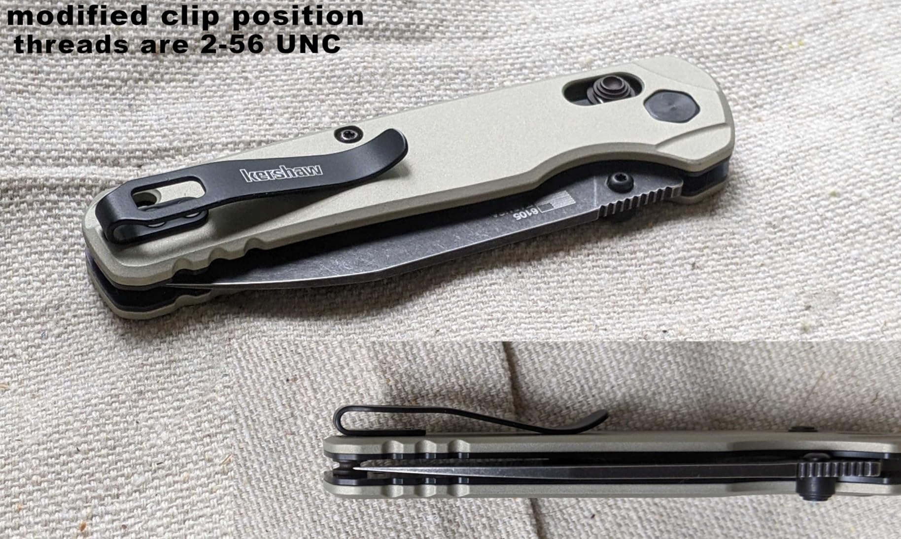 Kershaw Bel Air Pocket Knife, Made in the USA, 3.4 inch CPM MagnaCut Steel Blade, EDC Design, Duralock Locking Mechanism customer photo 2