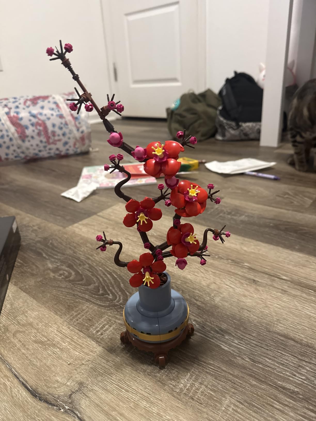 LEGO Botanicals Plum Blossom Building Sets for Adults - Artificial Flower for Dinner Table Centerpiece, Living Room Home Decor, Ages 18+ - DIY Craft Kits - Gift for Birthdays - 10369 customer photo 1