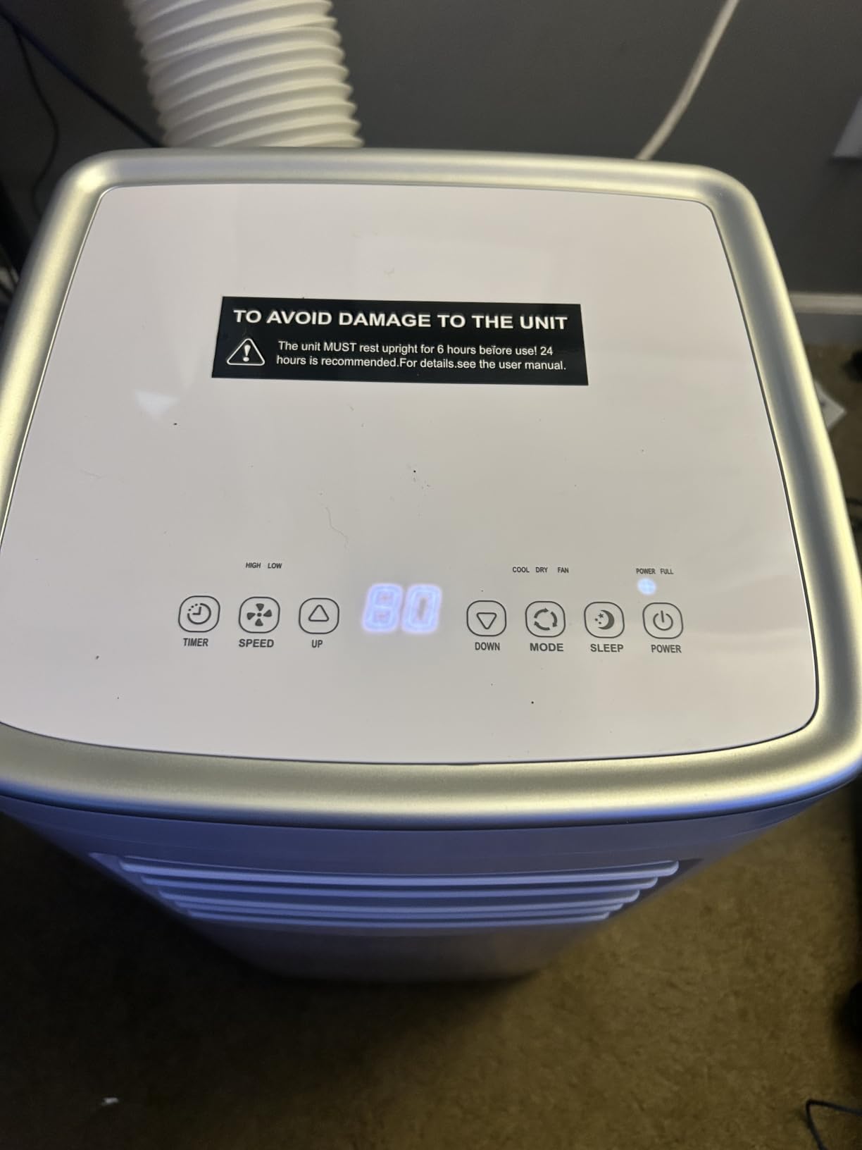 Coolblus Portable Air Conditioners, 8500 BTU Portable AC Cool Up to 360 Sq.Ft, 3 IN 1 with Remote Control, Sleep Mode, Window Kit, No Wall or Window Installation Needed customer photo 2