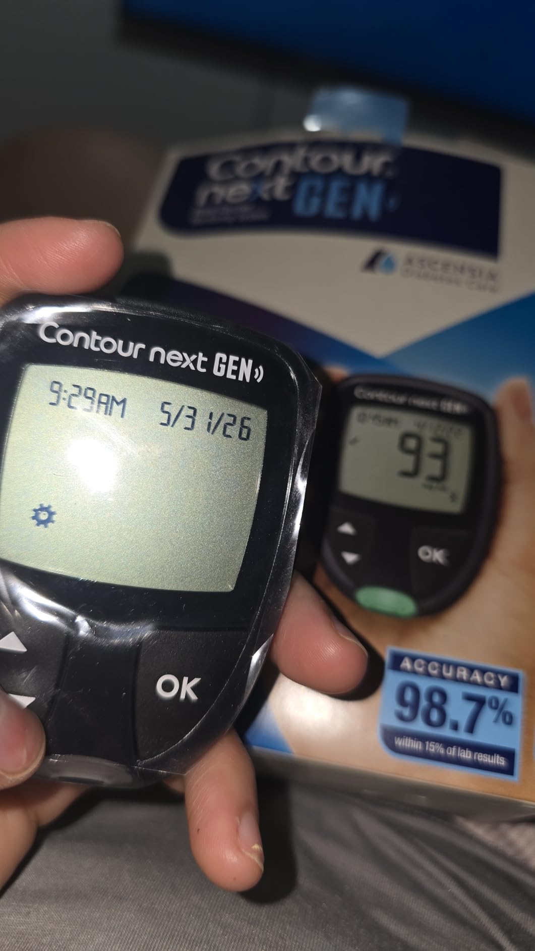 Ascensia CONTOUR NEXT GEN Blood Glucose Monitor All-In-One Kit with 20 Test Strips customer photo 1