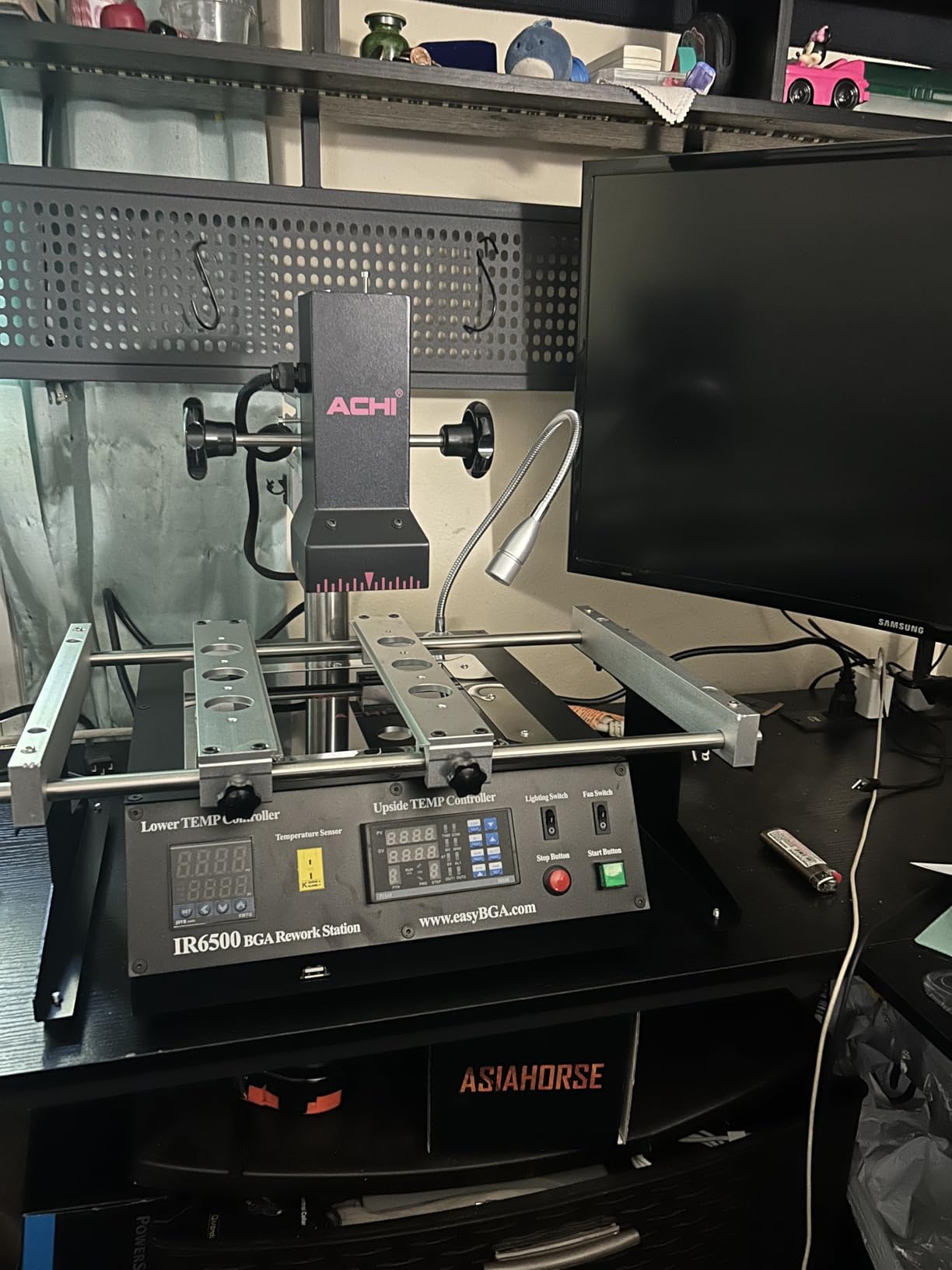 IR6500 BGA Rework Station 110V Infrared Soldering and Welding Machine Infrared Reballing Kits 8 Temperature Control Reflow Soldering Machine customer photo 1