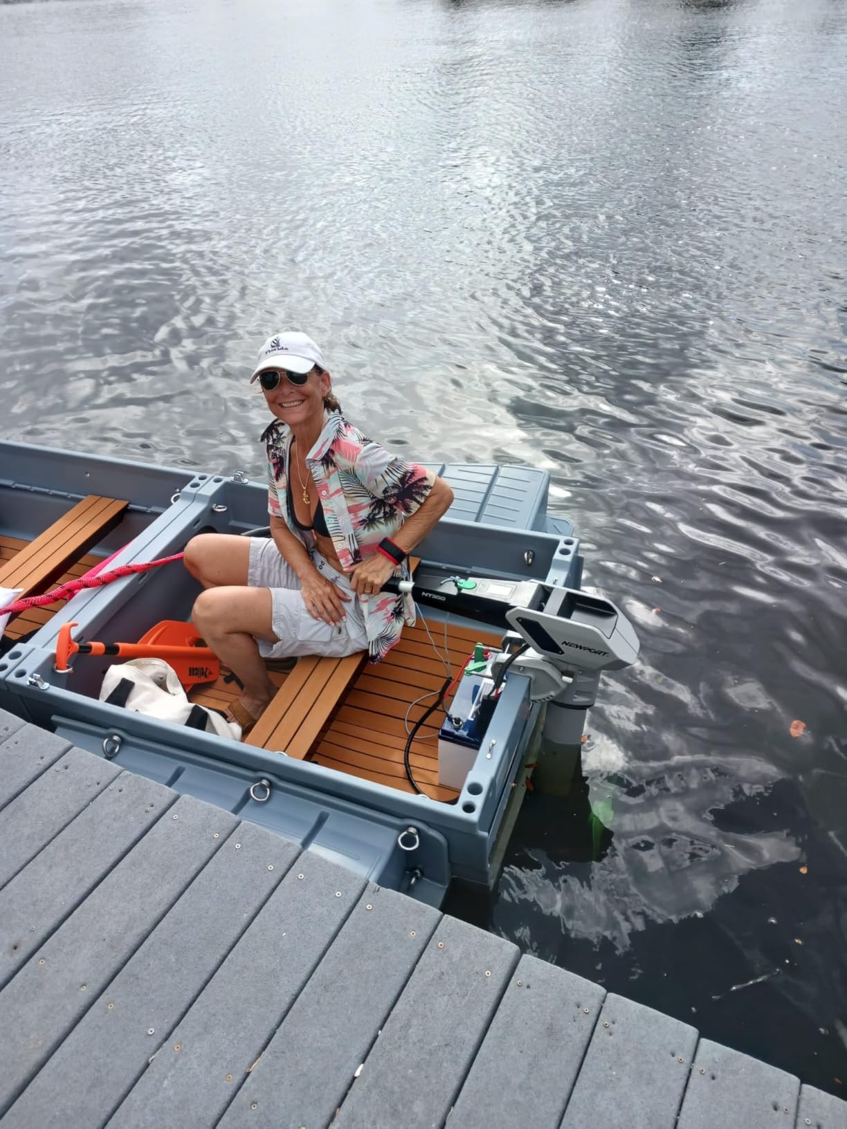 Newport NT300 Outboard Motor - Electric Outboard Motor for Boats, 3HP Equivalent, Brushless Direct Drive customer photo 1