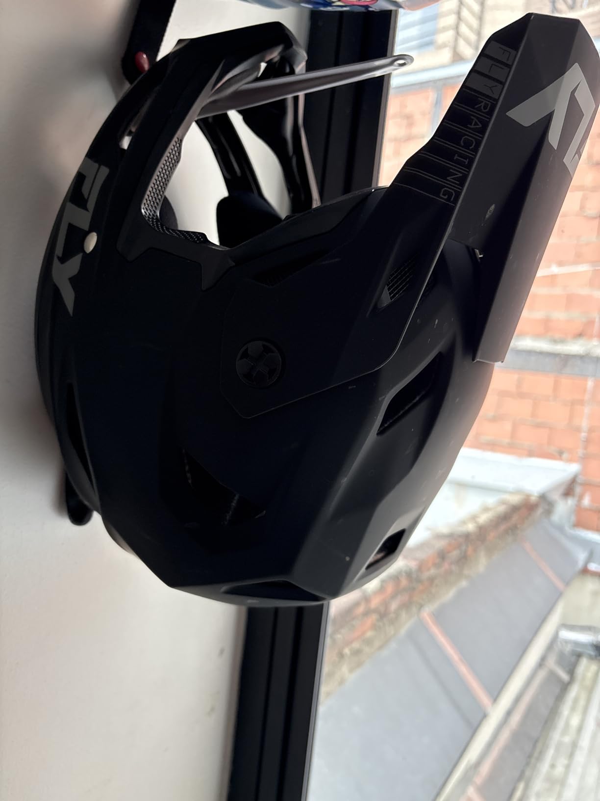Fly Racing Rayce Full-Face Mountain Bike/BMX Helmet - ASTM F1952 DH Certified, CPSC 1203, CE EN1078, Poly-Alloy Shell, TFV Ventilation, Removable Liner customer photo 1