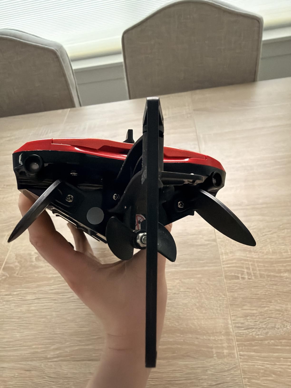 BEZGAR RC Boat, 16 inch Big Brushless Remote Control Boat for Adults and Kids, 55 KPH Large Fast RC Speed Boats with 2000mAh Battery - HJ818PRO Red customer photo 2