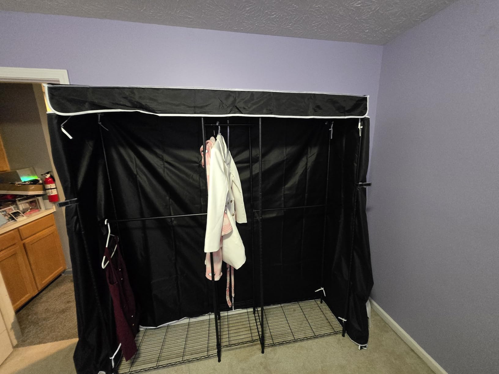 Ulif E12C Pro Heavy Duty Closet Organizer System, Freestanding Clothing Rack, Adjustable Garment Rack 71