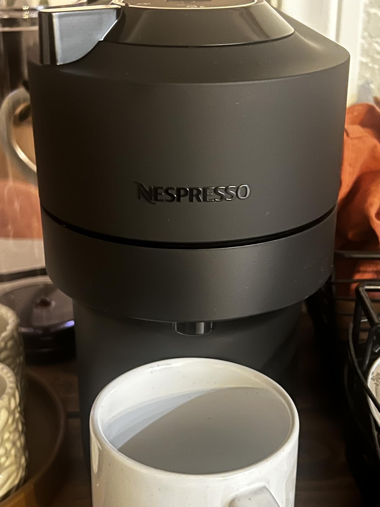 Vertuo Pop+ Deluxe Coffee and Espresso Maker by De'Longhi, Black Matte Dark Chrome customer photo 2
