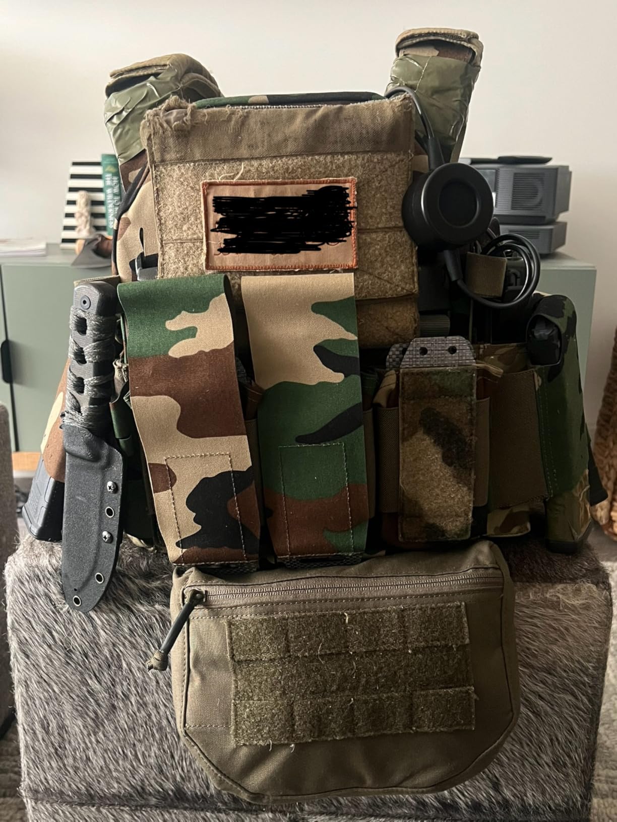 ACETAC LPPC V.2 Tactical Vest, Low-Profile Vest, Modular, Placard Compatible, Made from 1000D Nylon Laminates MultiCam customer photo 2