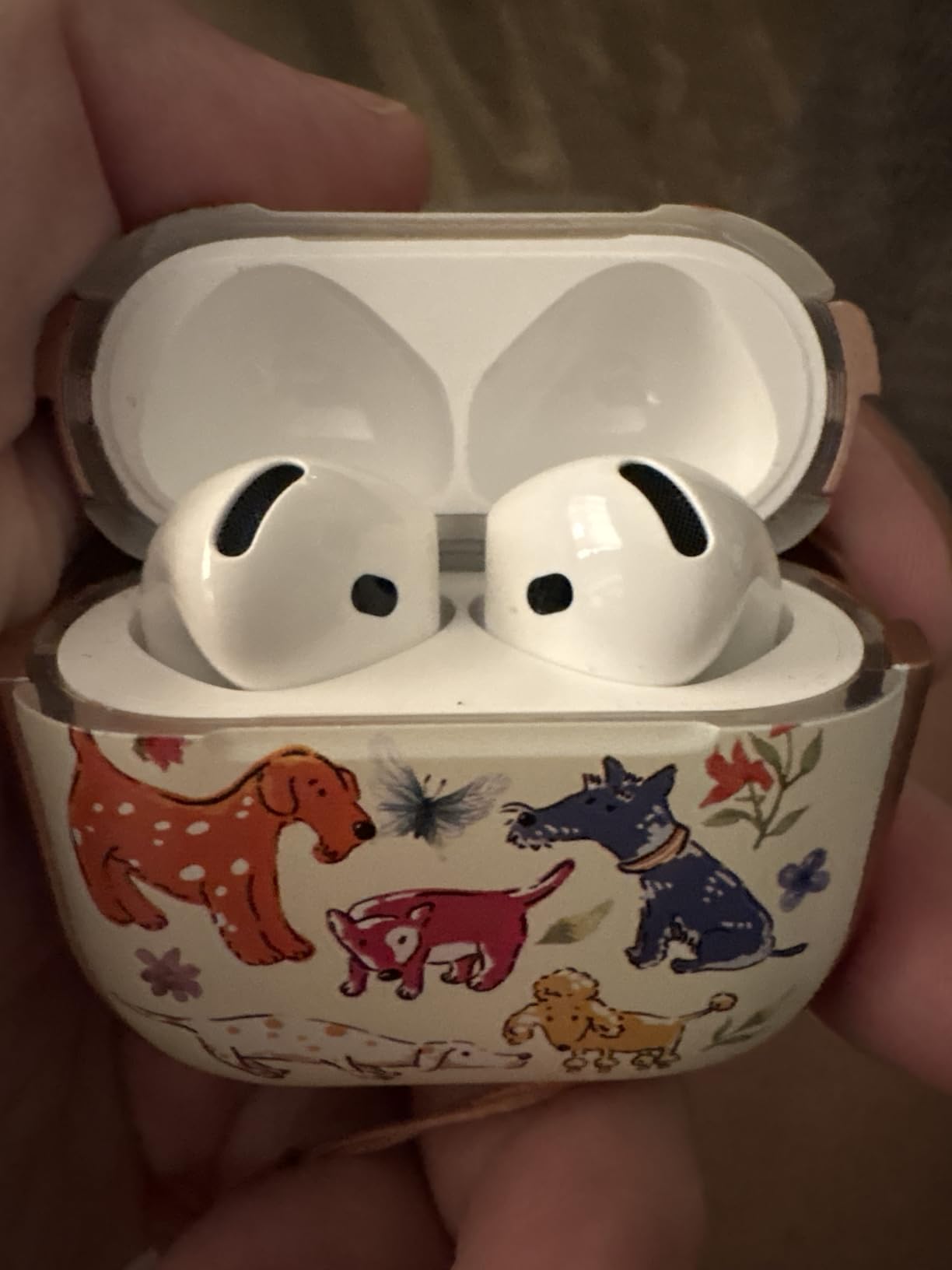 AirPods 4 Wireless Earbuds with Active Noise Cancellation, Adaptive Audio, Transparency Mode, Personalized Spatial Audio, USB-C Charging Case with AppleCare+ (2 Years) customer photo 1