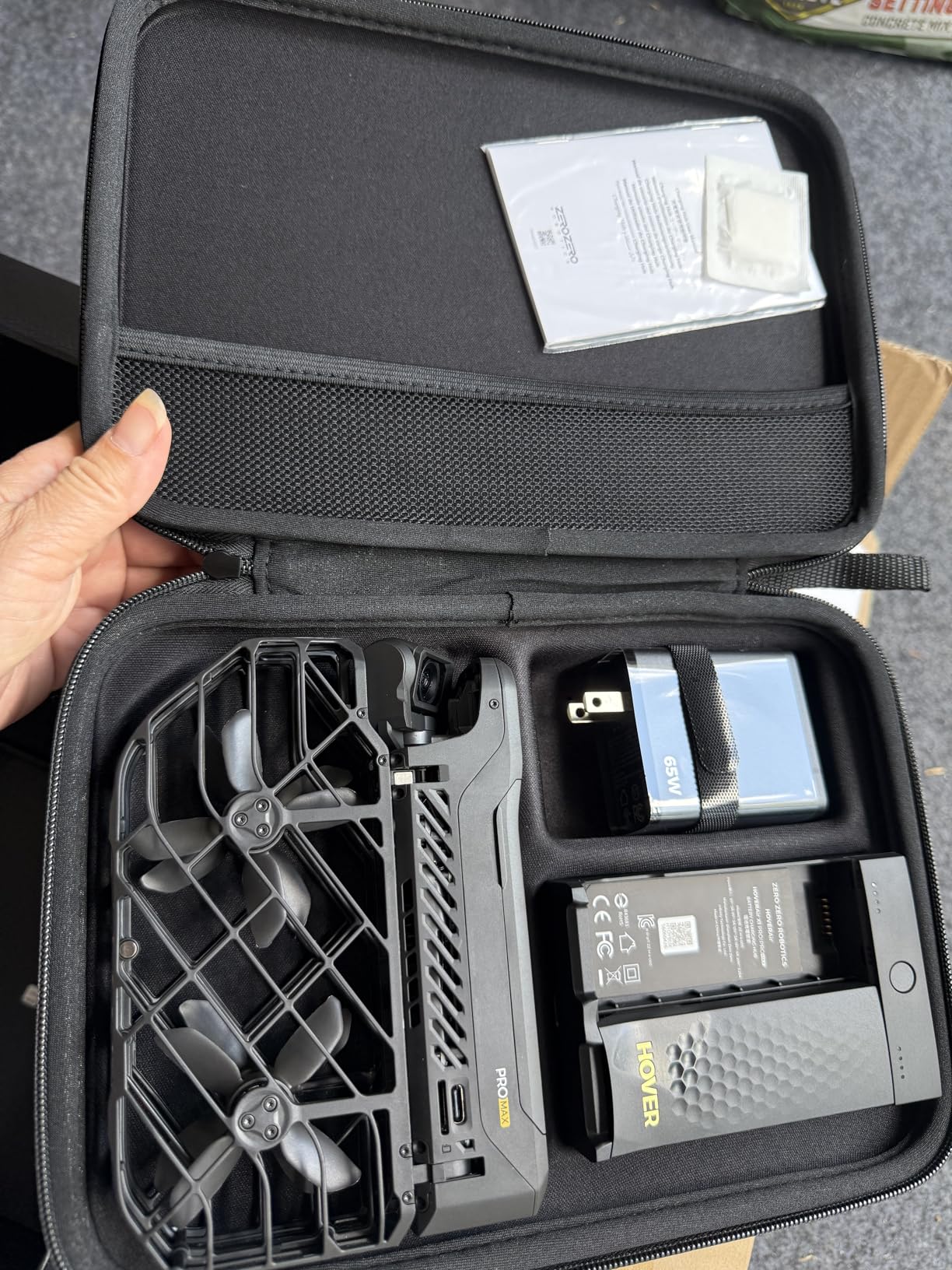 HOVERAir X1 PROMAX 8K Drone with Camera, Foldable Action Flying Camera with 42 KM/H Follow Speed, 10+ Fully Automatic Flight Modes, Fly Anywhere with OmniTerrain, SmoothCapture 2.0 (Basic Combo) customer photo 2