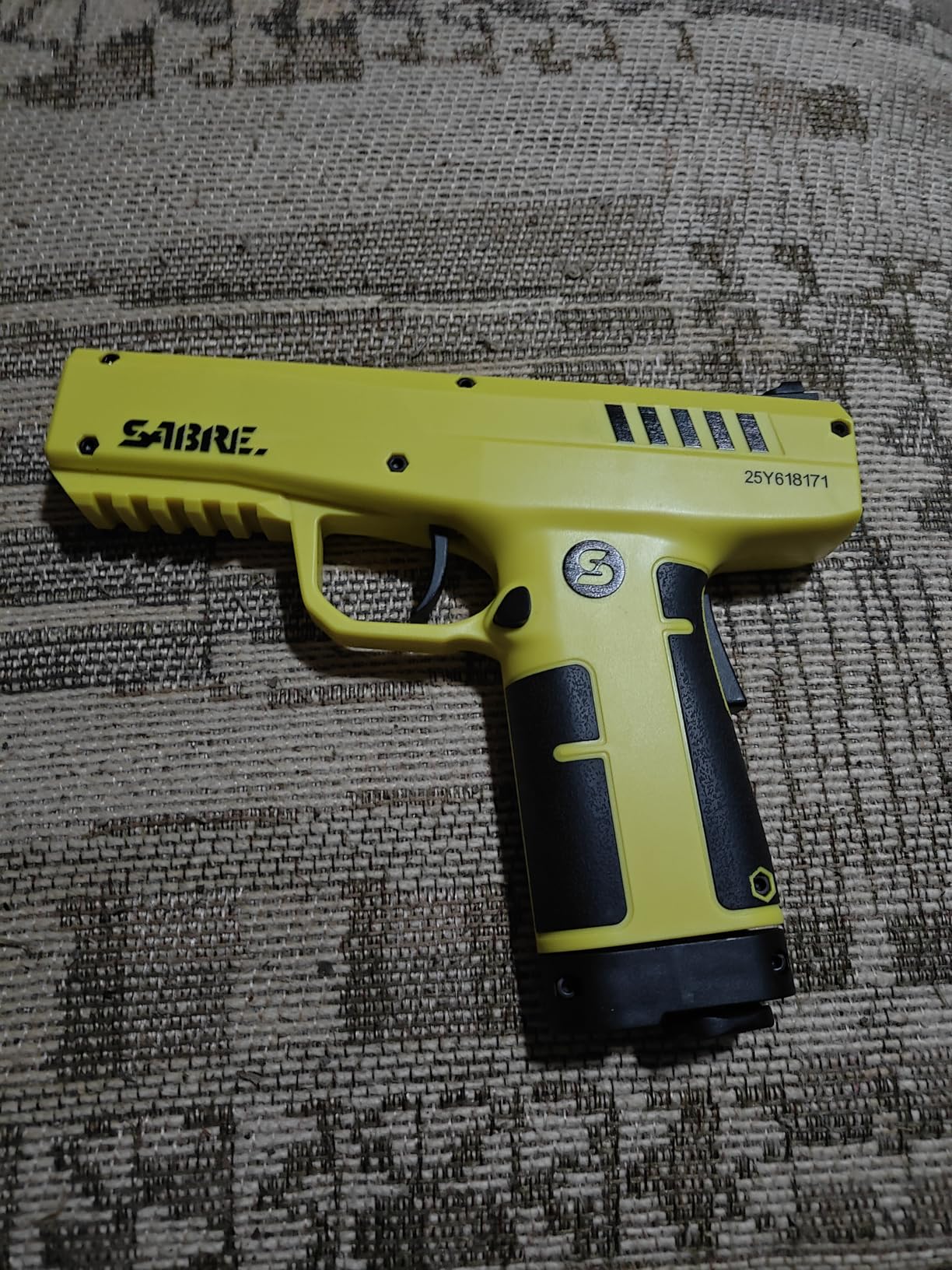 Sabre Home Defense Projectile Launcher, Large Size with (7) 0.68 Cal. Impact Projectiles, 40% More Stopping Power for Extra Home Protection, Holds Up to 7 Projectiles customer photo 2