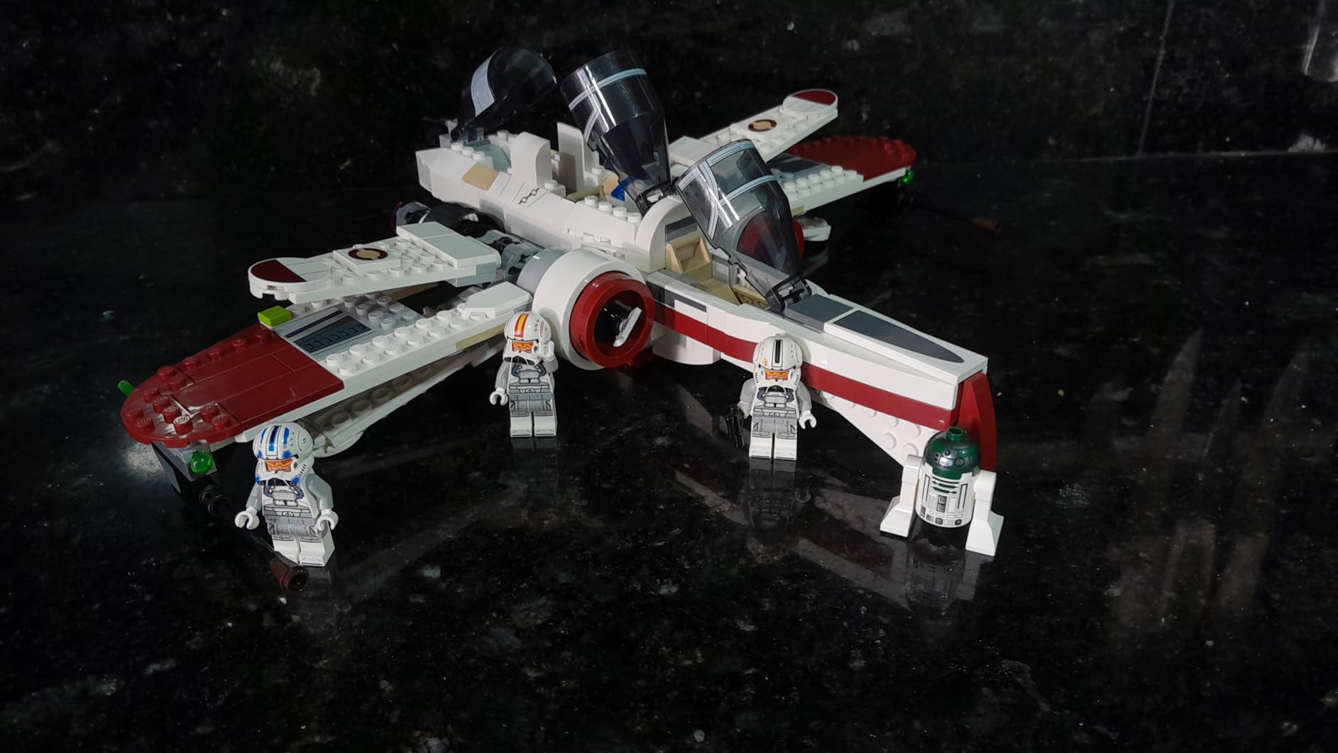 LEGO Star Wars: Revenge of The Sith ARC-170 Starfighter Spaceship Building Toy - Kids Star Wars Toy for Boys and Girls, Ages 9+ - Gift Idea for Birthdays - 75402 customer photo 1