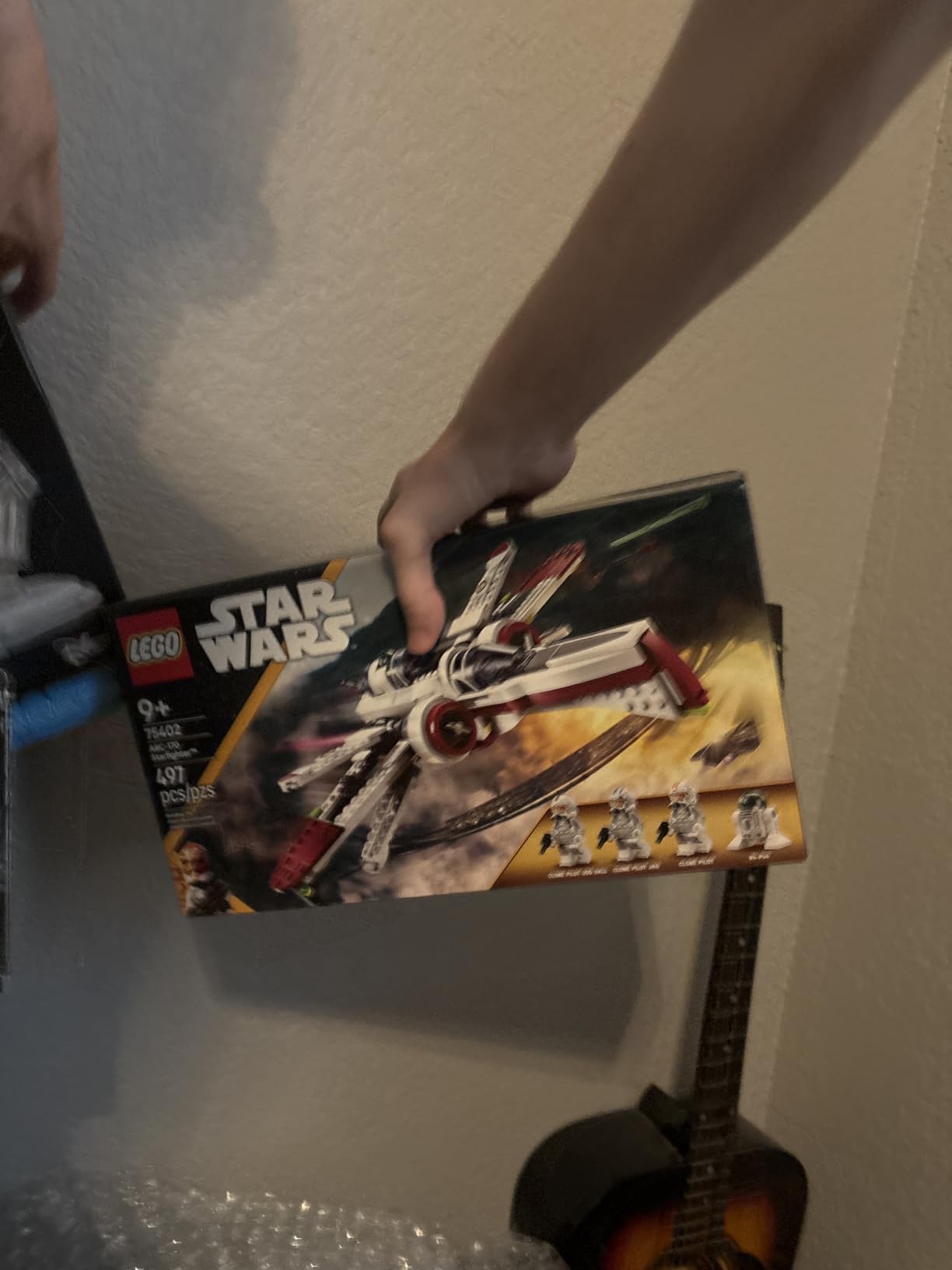 LEGO Star Wars: Revenge of The Sith ARC-170 Starfighter Spaceship Building Toy - Kids Star Wars Toy for Boys and Girls, Ages 9+ - Gift Idea for Birthdays - 75402 customer photo 2