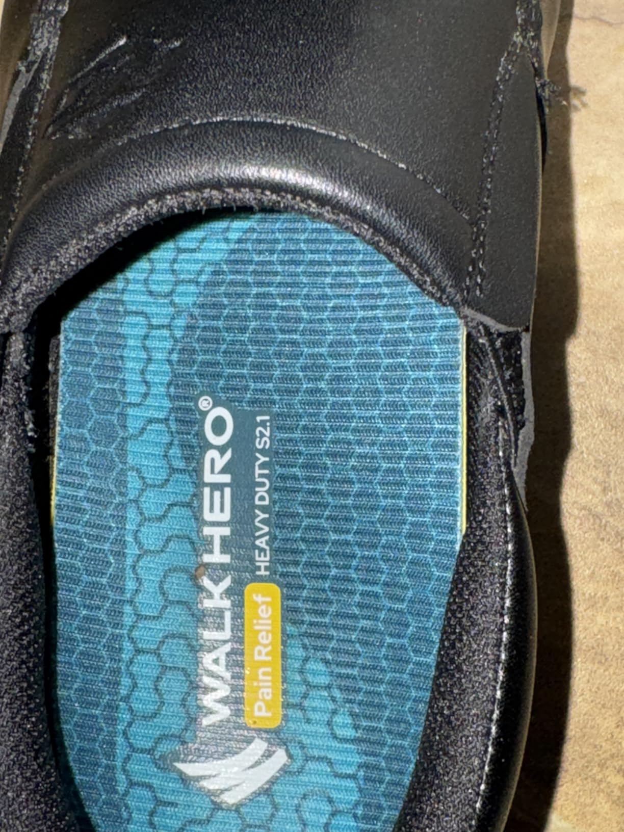 WalkHero Heavy Duty Pain Relief Insoles, 220+lbs High Arch Support Orthotics Inserts for Plantar Fasciitis, Flat Feet, Pronation and Heel Pain customer photo 1