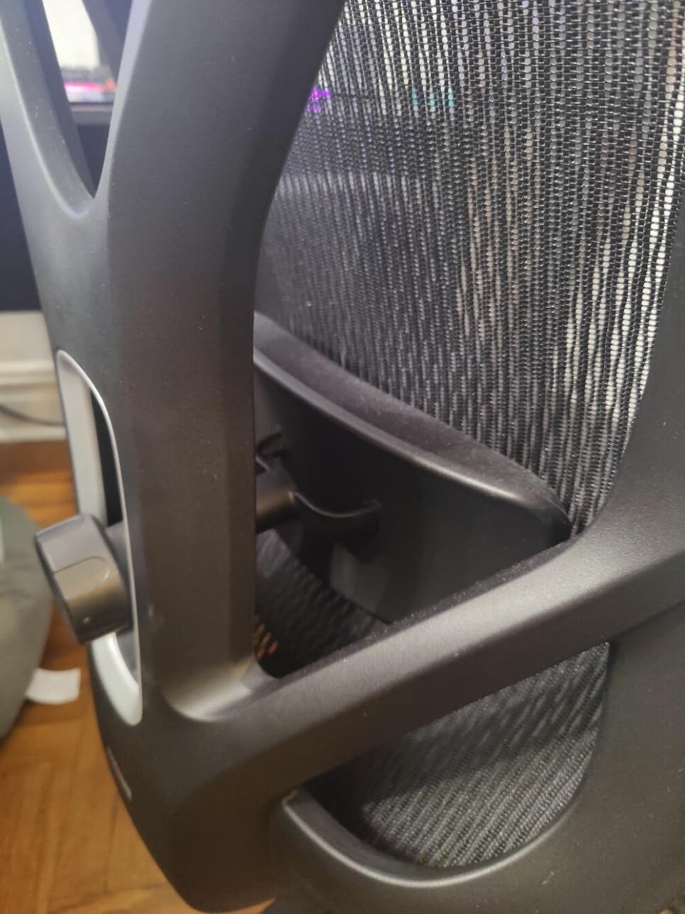 Ergonomic Office Chair Mesh Computer Desk Chairs with Adjustable Lumbar Support 3D Armrests Tilt Function customer photo 1