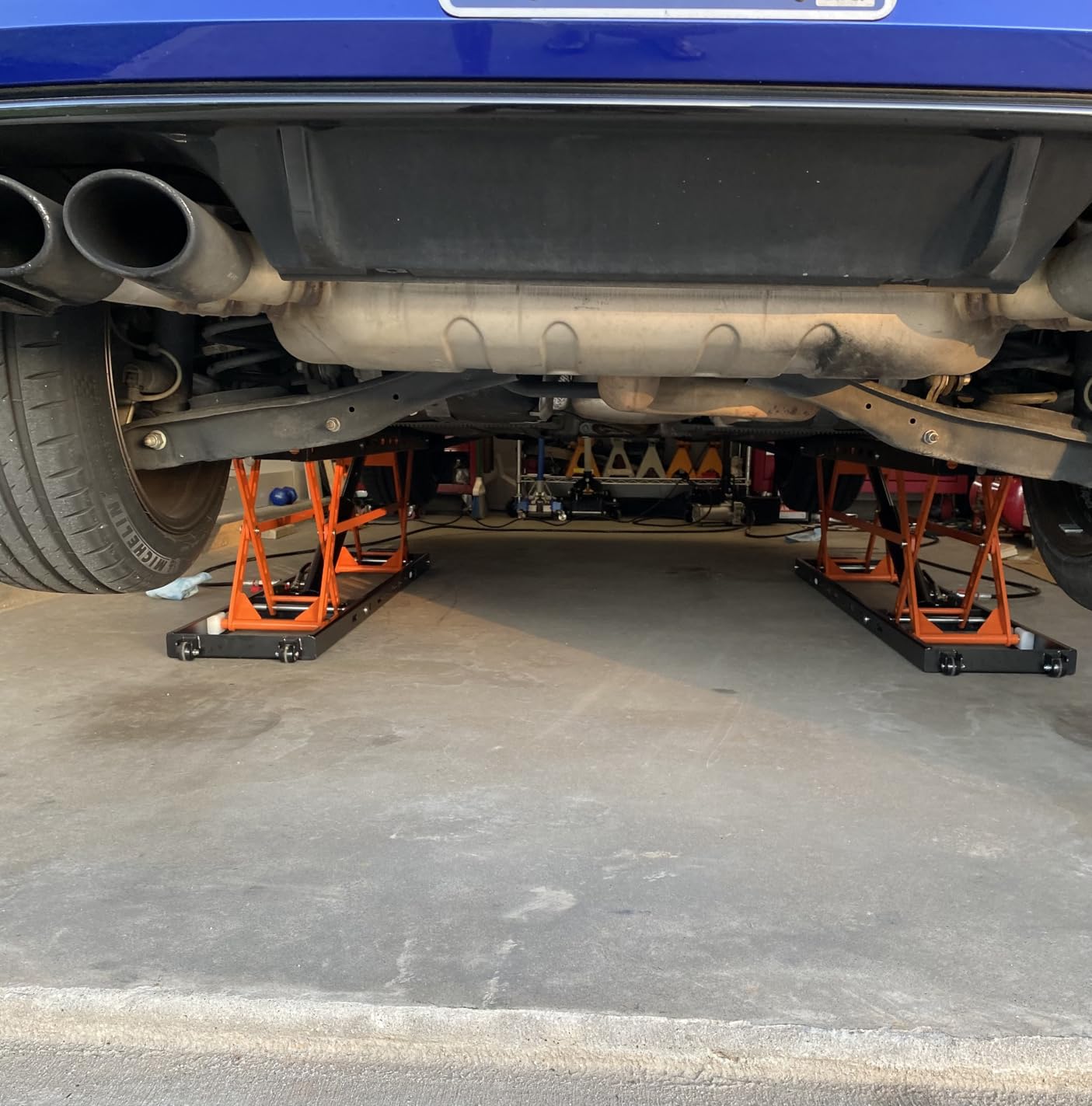 Albott 7000 LBS Portable Car Lift, Heavy Duty Quick Jack with 28