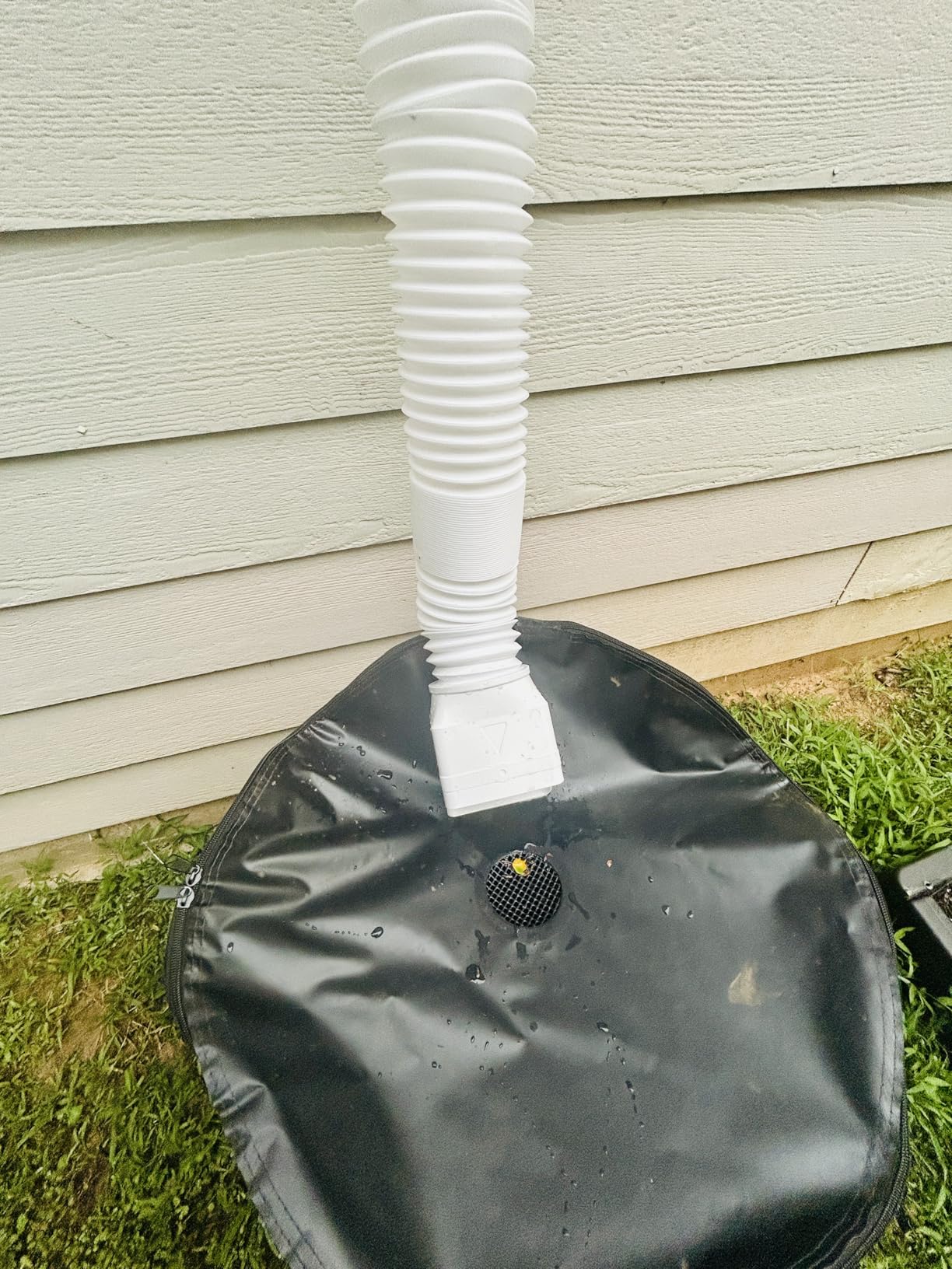 Collapsible Rain Barrel Water Storage Containers-53 Gallon Portable Rainwater Collect System Water Tank to Collect Rainwater from Gutter Downspout Water Catcher with Spigots,Filter & Overflow Kits customer photo 1