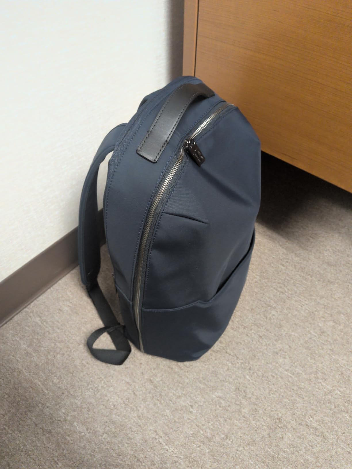 The Everywhere Zip Backpack - Personal Item Airline Approved Backpack with 16 Inch Padded Laptop Sleeve, Water Bottle Pocket, Interior and Exterior Pockets - Jet Black customer photo 1