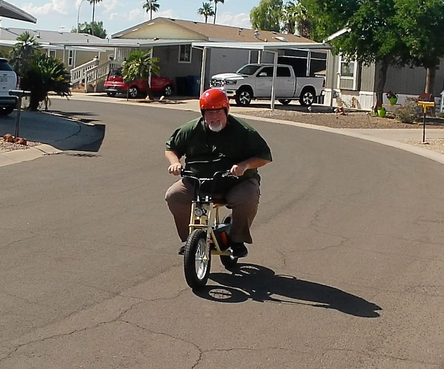 Razor Rambler 12 Electric Retro Mini Bike Ride for Teens Ages 13+, 170 lb Max Weight, Dark Blue - 250W Motor, Up to 14 Mph, 40-Min Run Time, Twist-Grip Throttle, Spoked Wheels w/ 12