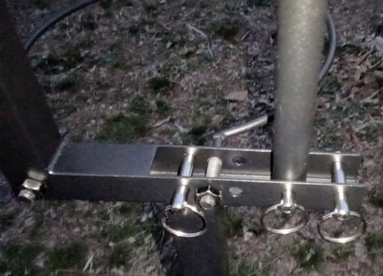 Goat Milking Stand with Removable Feed Bin, 600LB Heavy Duty Goat Stand for Hoof Trimming & Grooming, Adjustable Livestock Stanchion for Goats & Sheep, Blue customer photo 2