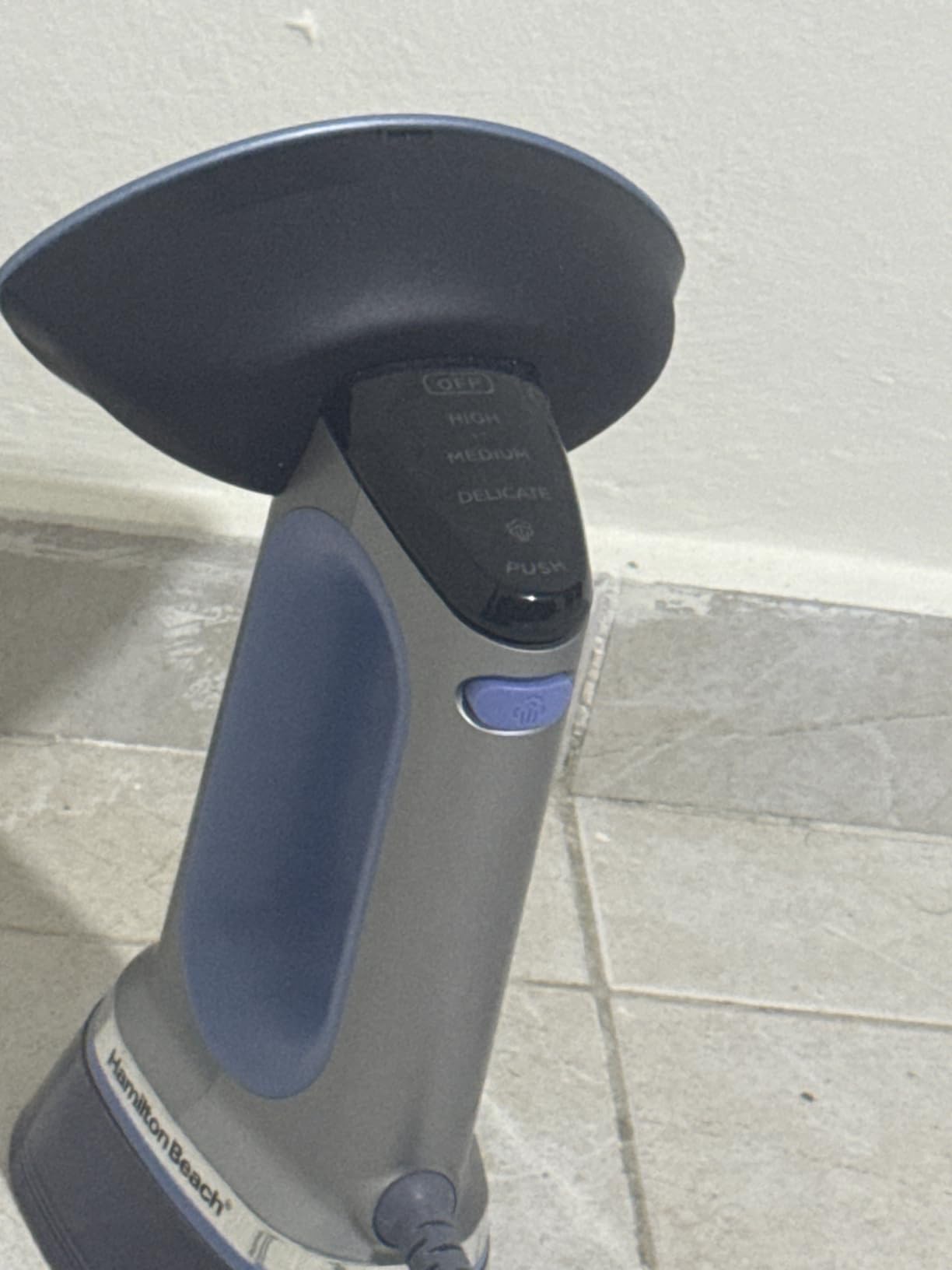 Hamilton Beach Durathon 3-in-1 Handheld Garment Steamer for Clothes & Steam Iron, 45 Second Heat-Up with 1700 Watts, 300ml Removable Water Tank, 27 Minutes of Steam, Auto Shutoff, Gray & Blue (11559) customer photo 1